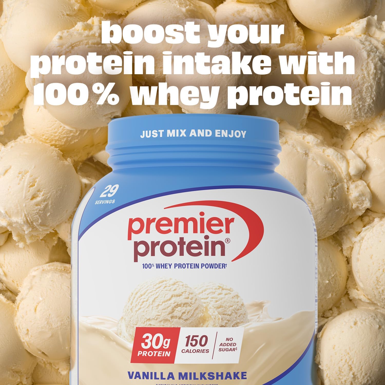 Premier Protein 30g High Protein Powder, 100% Whey, Chocolate, 17 Servings | No Added Sugar, Supports Muscle Health, Soy & Gluten-Free, 1.44 lb