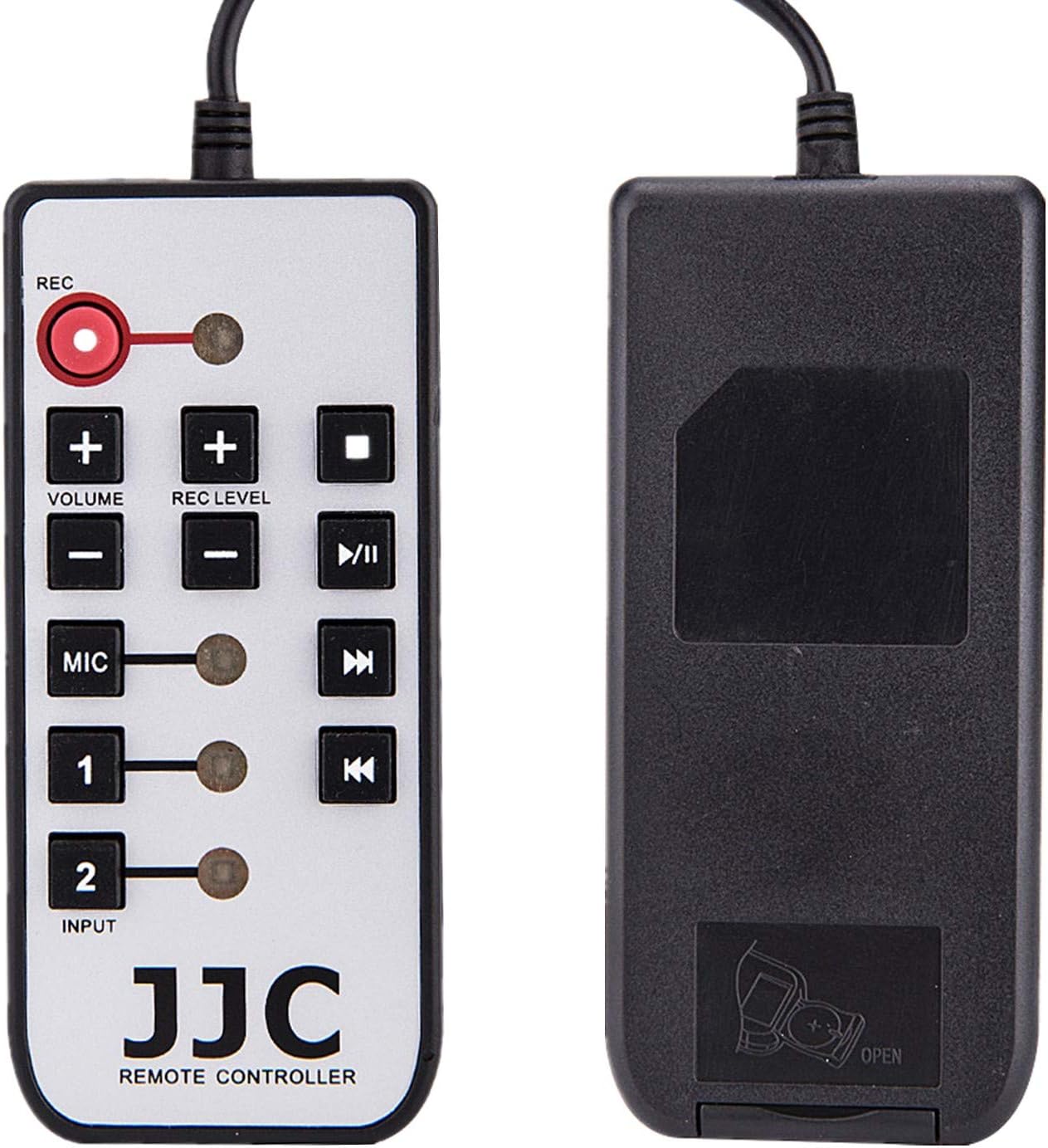Wired Remote Control Replaces for Zoom RC4 for Zoom H4n H4nPro H4nSP for RODE NT5 Portable Handy Remote Control with 78.7"/200cm Cable to Capture Volume,Record Level,Input Source&Transport Functions