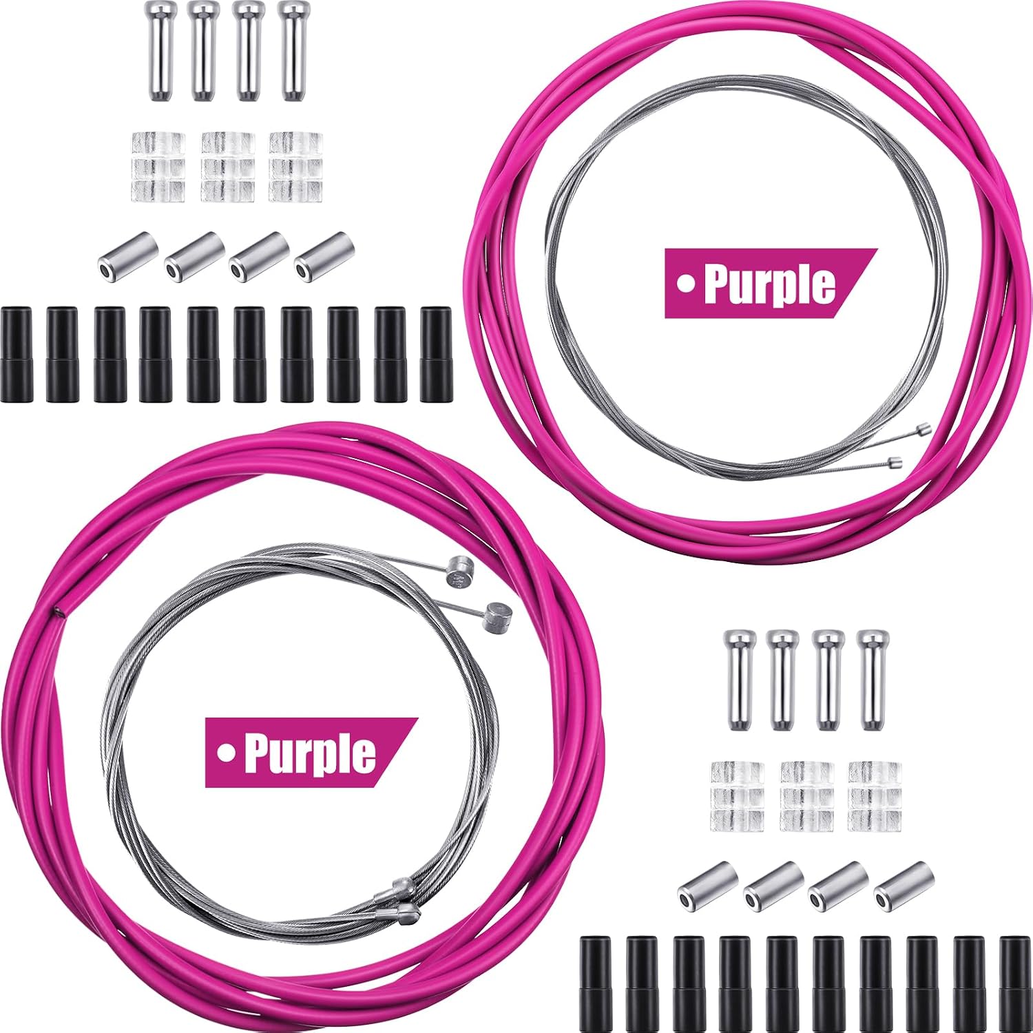 Boao Universal Bike Brake Cable Kit Bicycle Cable Housing Set
