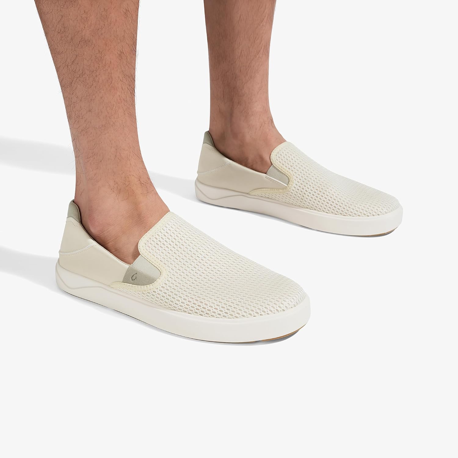 OluKai Lae'ahi Men's Slip On Shoes, Breathable Everyday Sneaker