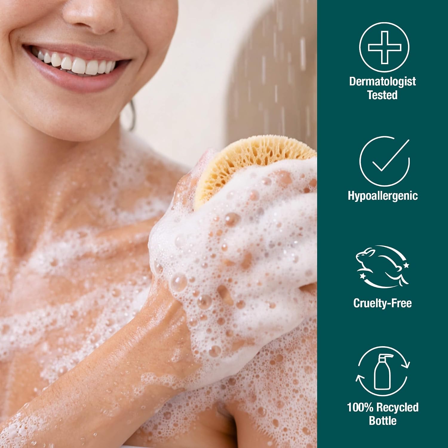 JASON Aloe Vera Shower Gel Body Wash - Soothing, Gentle Clean Feeling, 30 Fluid Ounces