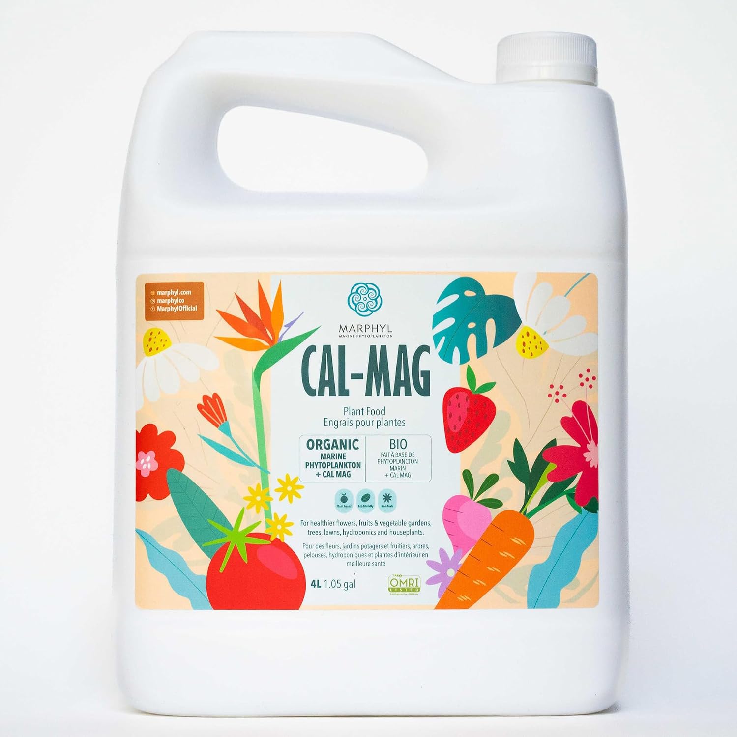 MARPHYL All-Purpose Plant Food – Organic Nutrient-Rich Fertilizer & Soil Enhancer for Indoor & Outdoor Flowers, Vegetables, Succulents, Bamboo & Hydroponics