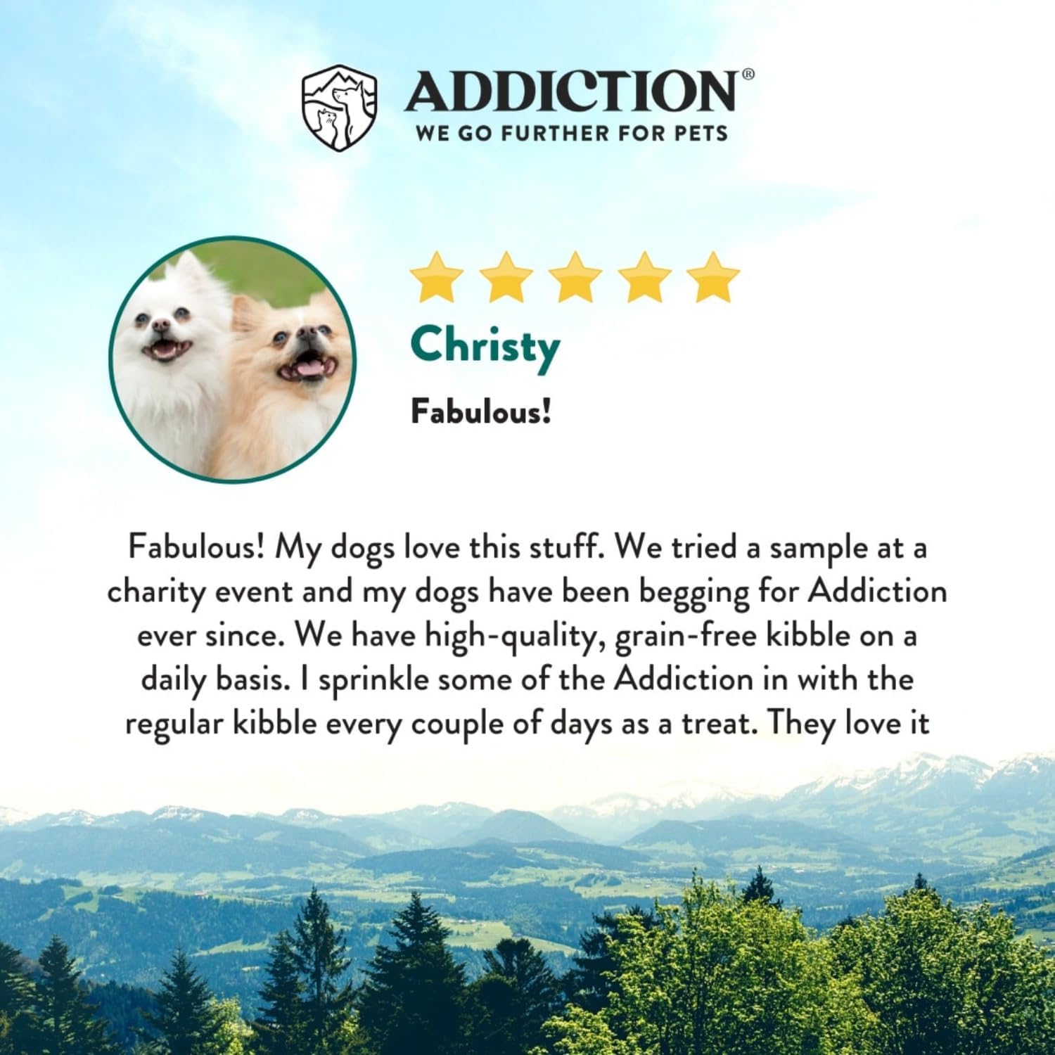 Addiction Viva La Venison Dog Food – Grain-Free Dry Dog Food with Novel Protein & Prebiotics, No Chicken, Beef, or Turkey – Ideal for All Dogs & Puppies – Made in New Zealand 4lb