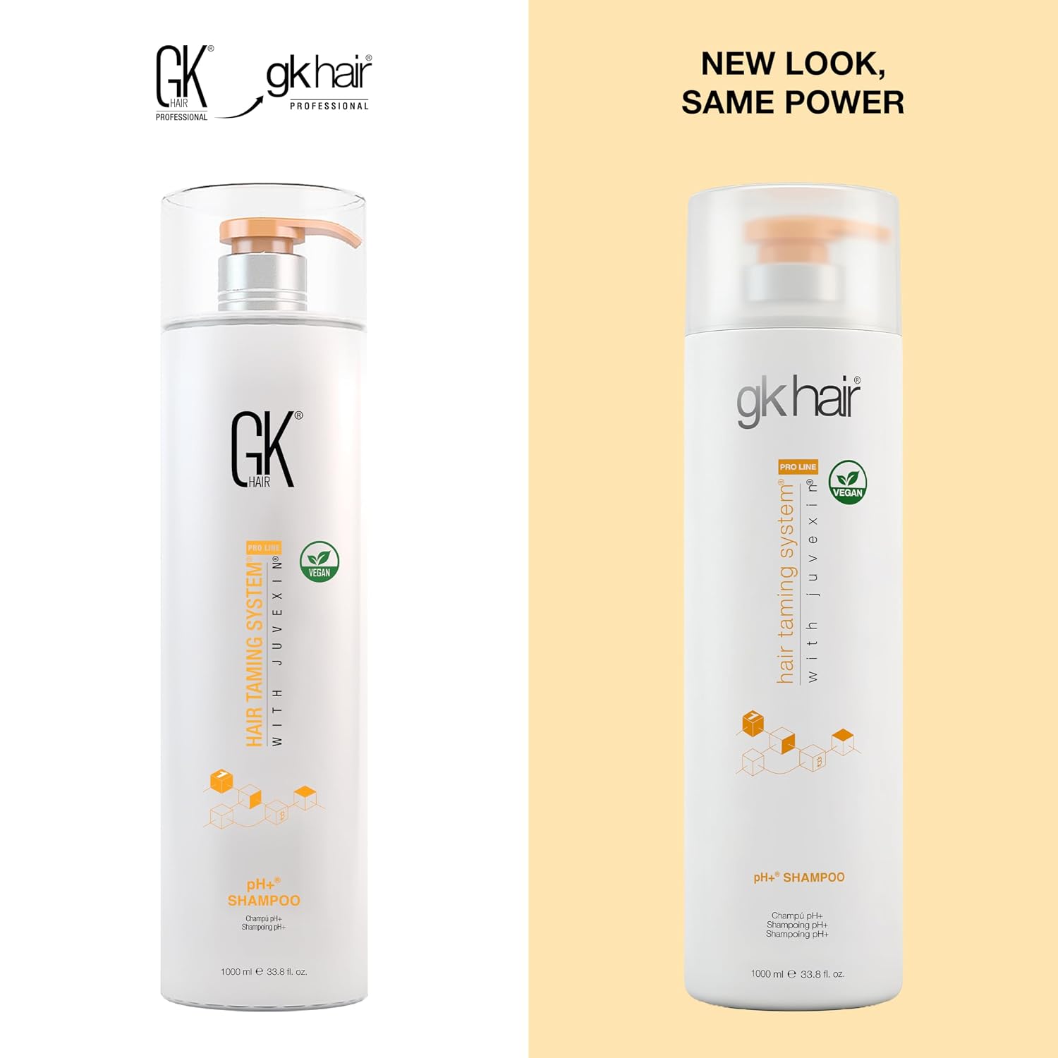 GK HAIR Anti-Dandruff Shampoo Leaving Your Scalp Refreshed and Hair Soft, Smooth – Sulfate-Free Shampoo for Dry Damaged Hair for Men and Women 8.5 Fl Oz