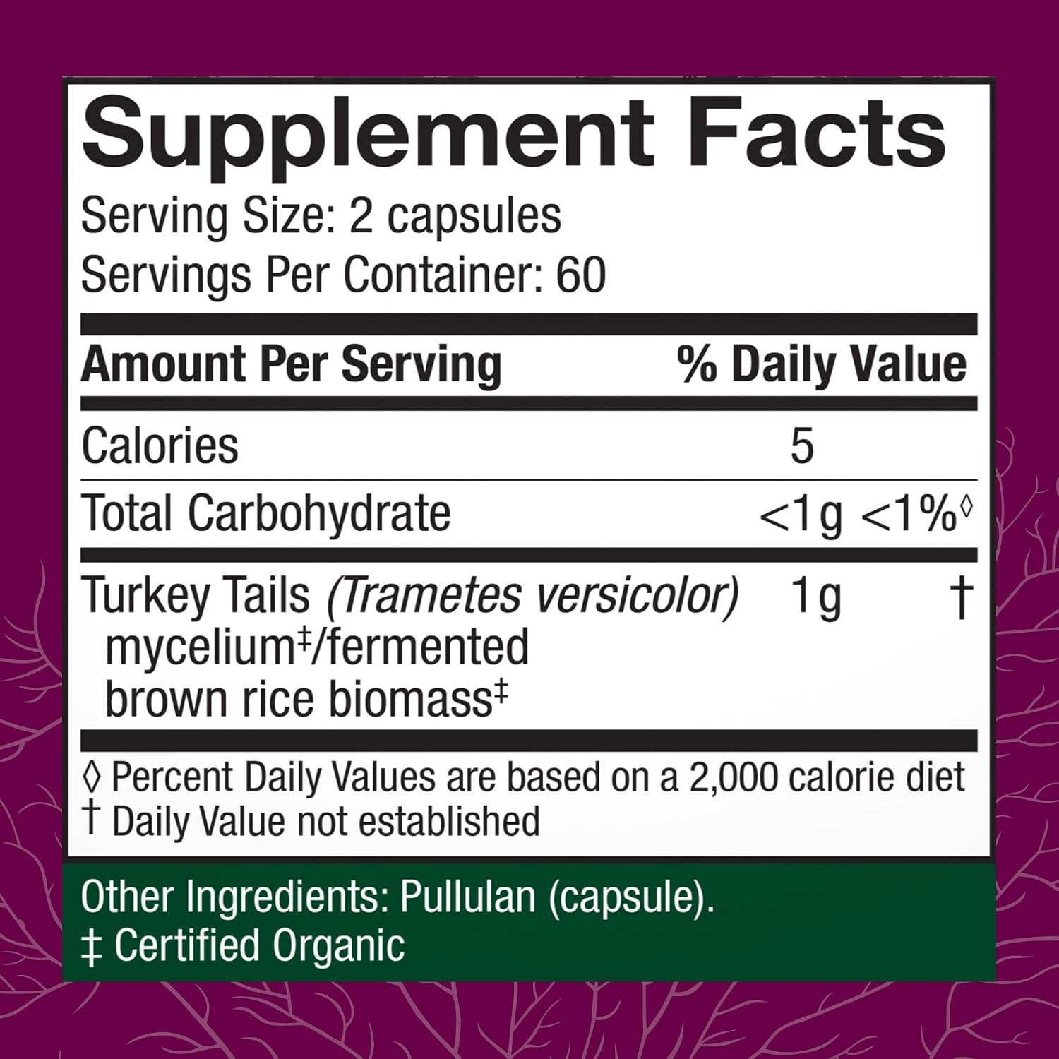 Host Defense Turkey Tail Capsules - Digestive Health & Immune Response Support Supplement - Mushroom Supplement for Gastrointestinal & Gut Microbiome Support - 120 Capsules