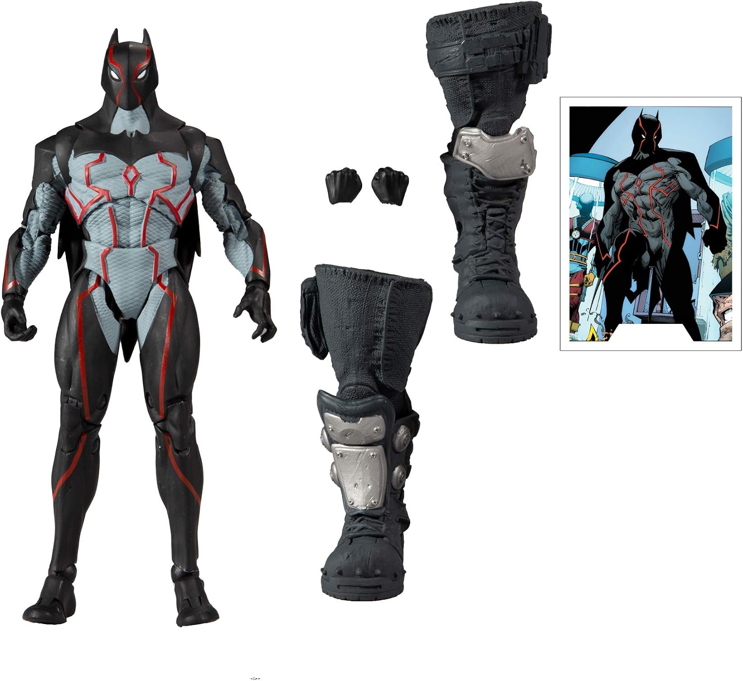 McFarlane Toys - DC Build-A 7 Figures Wave 3 - Last Knight On Earth - Batman