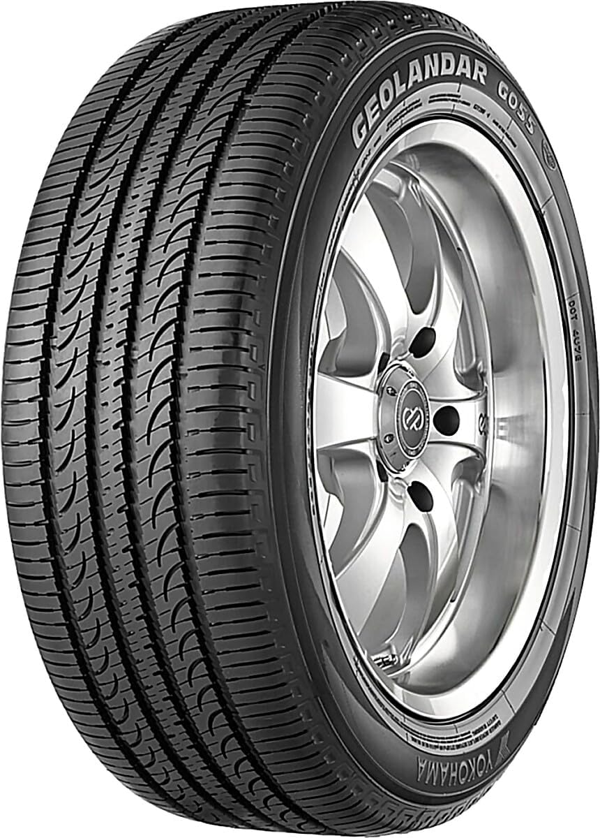 Yokohama GEOLANDAR H/T G056 All-Season Radial Tire - 245/60R18 104H | Truck/SUV Highway All Season Traction 104H Rated Standard Load Radial Construction Black Sidewall Tire