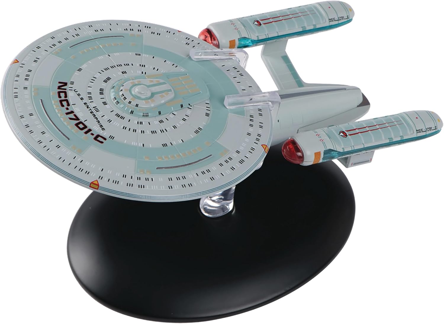 STAR TREK Starships USS Enterprise NCC-1701-C Vehicle with Collector Magazine