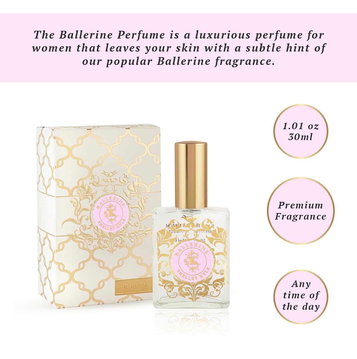 Tiramani Perfume with Perfect Floral Fragrance, Long-Lasting Scent, Great Choice for Everyday Wear, 30ml