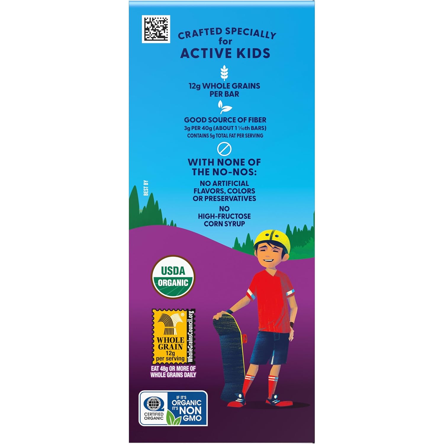 Zbar - Chocolate Chip - Soft-Baked Energy Snack Bars - Non-GMO - 12g Whole Grains - USDA Organic Granola Bars - Snacks for Kids (18 Pack)