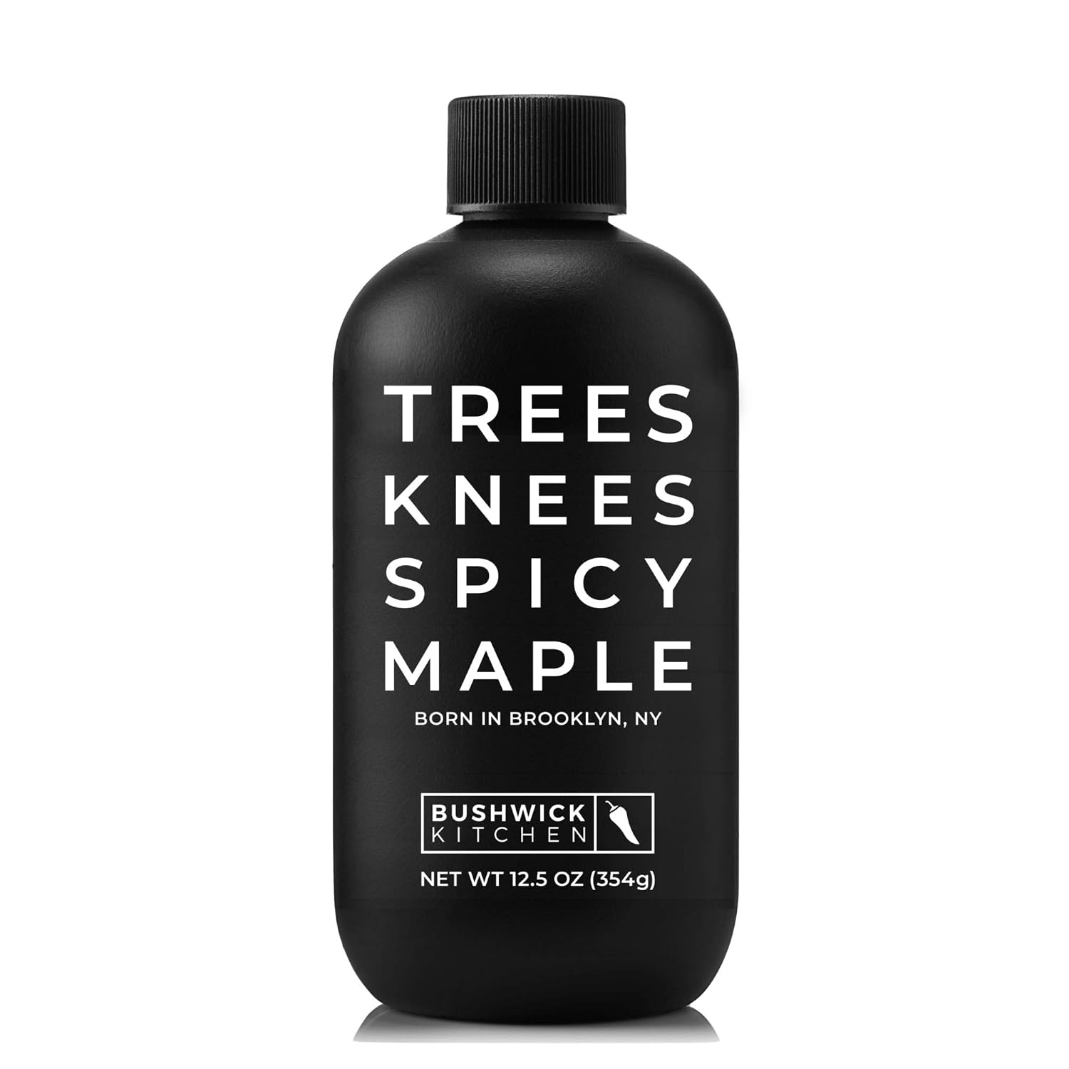 Trees Knees Spicy Maple Syrup, 11.5oz Grade A Organic Maple Syrup | Grade A Organic Maple Syrup - Habanero Infused - Made in the USA - Chicken, Bacon, Waffles & Breakfast Sandwiches