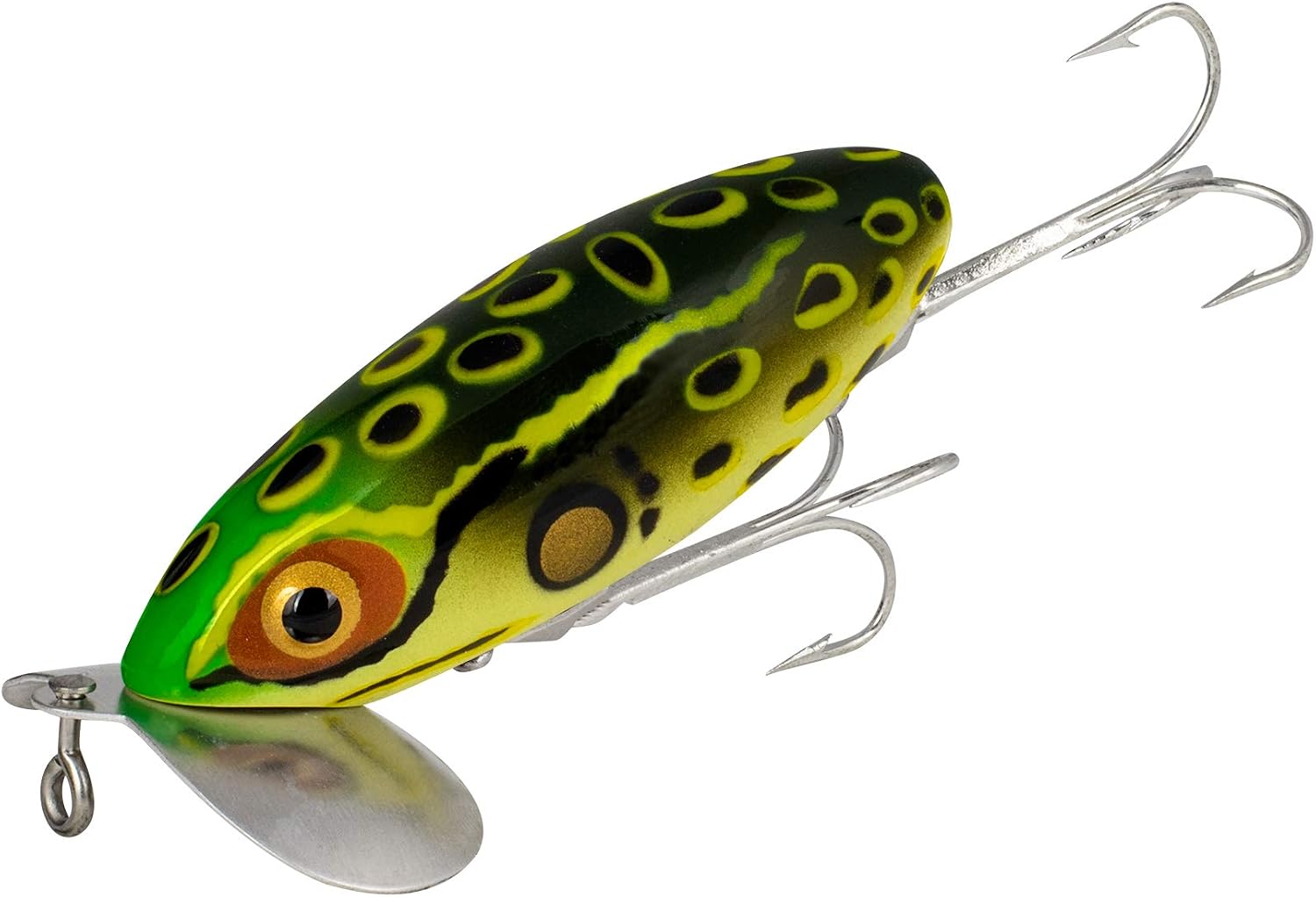 Arbogast Jitterbug Topwater Bass Fishing Lure - Excellent for Night Fishing