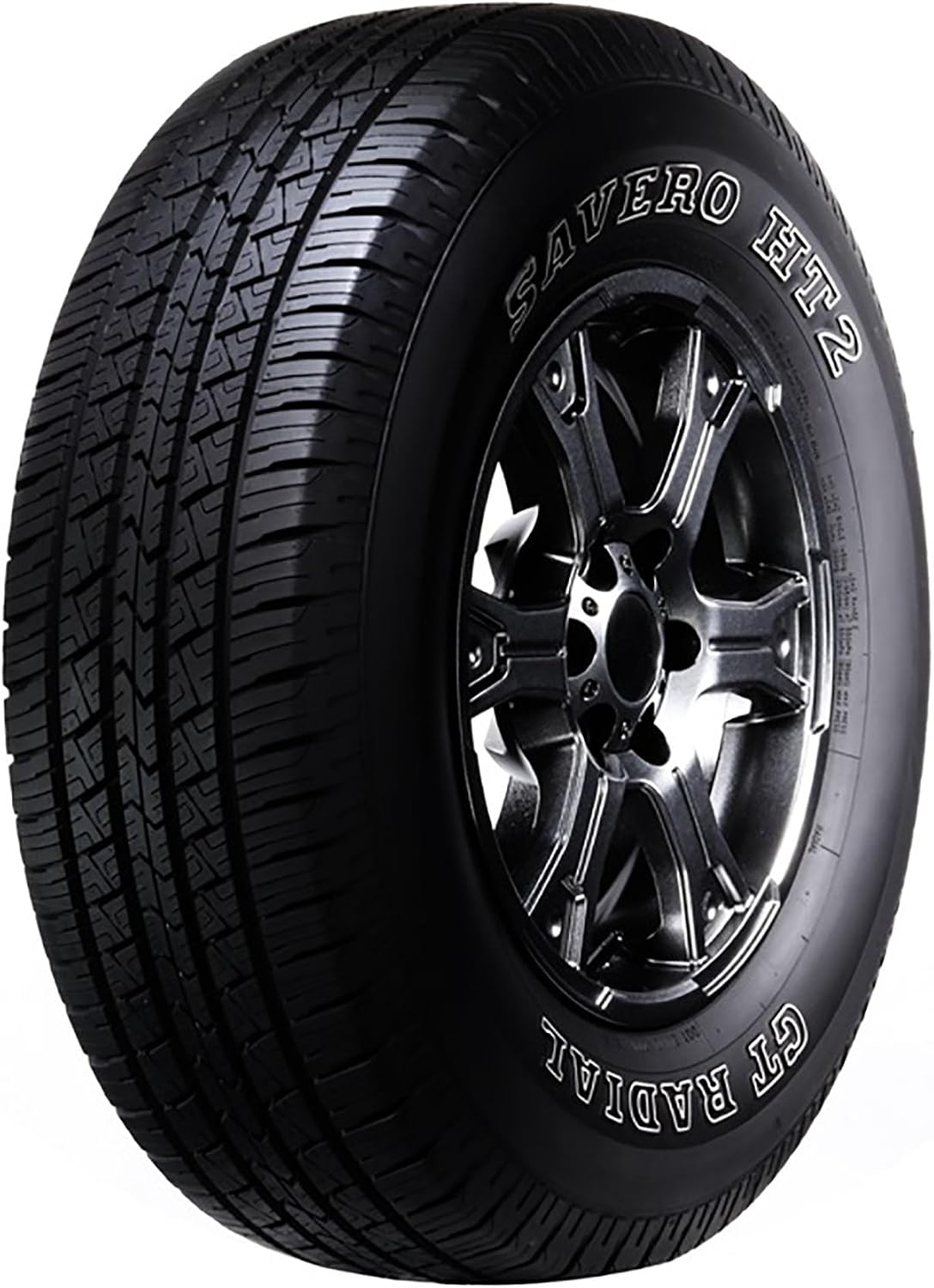 GT Radial Savero HT2 Tire - 215/70R15 97S | Passenger Touring All Season Traction 97S Rated Standard Load Radial Construction Black Sidewall Tire