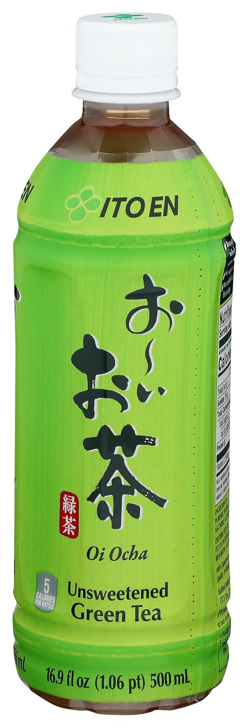 Ito En, Tea Green Japanese Oi Ocha Unsweetened, 16.9 Fl Oz