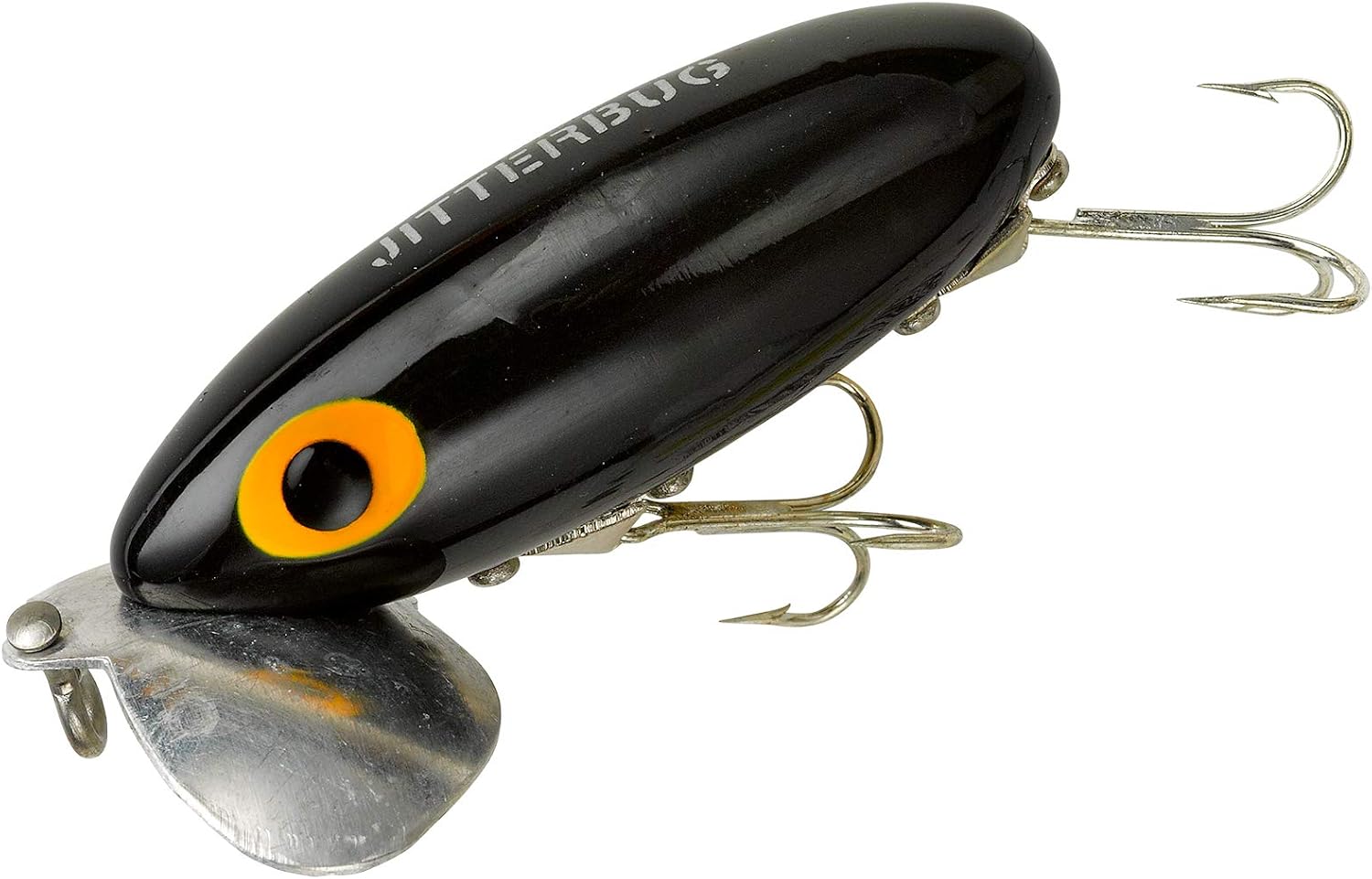 Arbogast Jitterbug Topwater Bass Fishing Lure - Excellent for Night Fishing