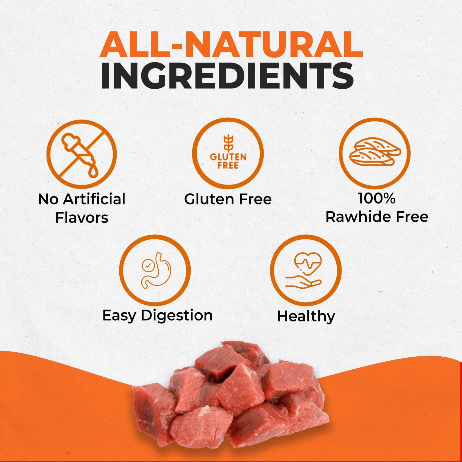 Canine Naturals Rawhide Free Chicken Recipe Dog Chews, Mini Rolls, 6 Count