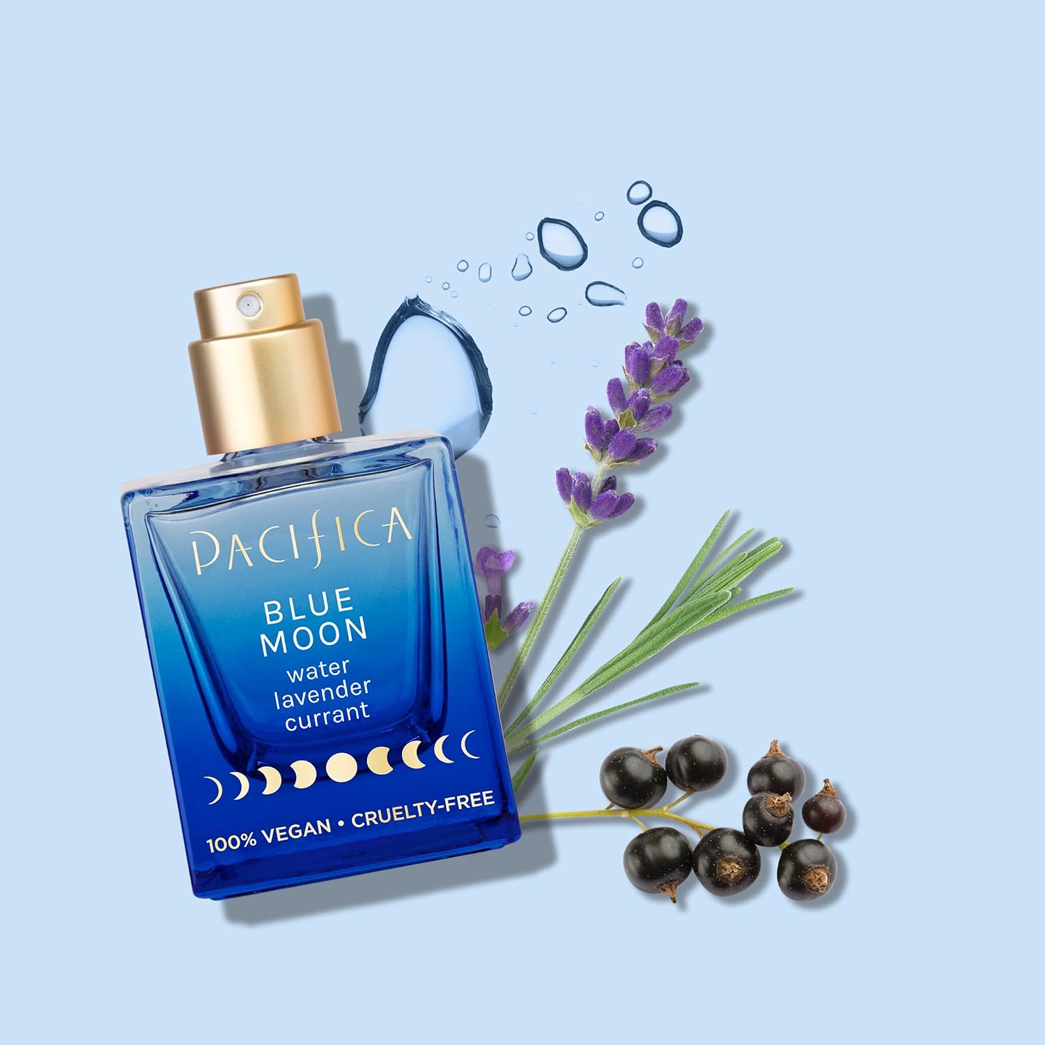 Pacifica Tuscan Blood Orange Perfume Spray for Women - Vegan, Cruelty-Free, Made in USA