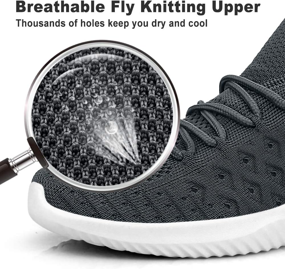 Feethit Mens Slip On Walking Shoes Mens Running Shoes Tennis Sneakers