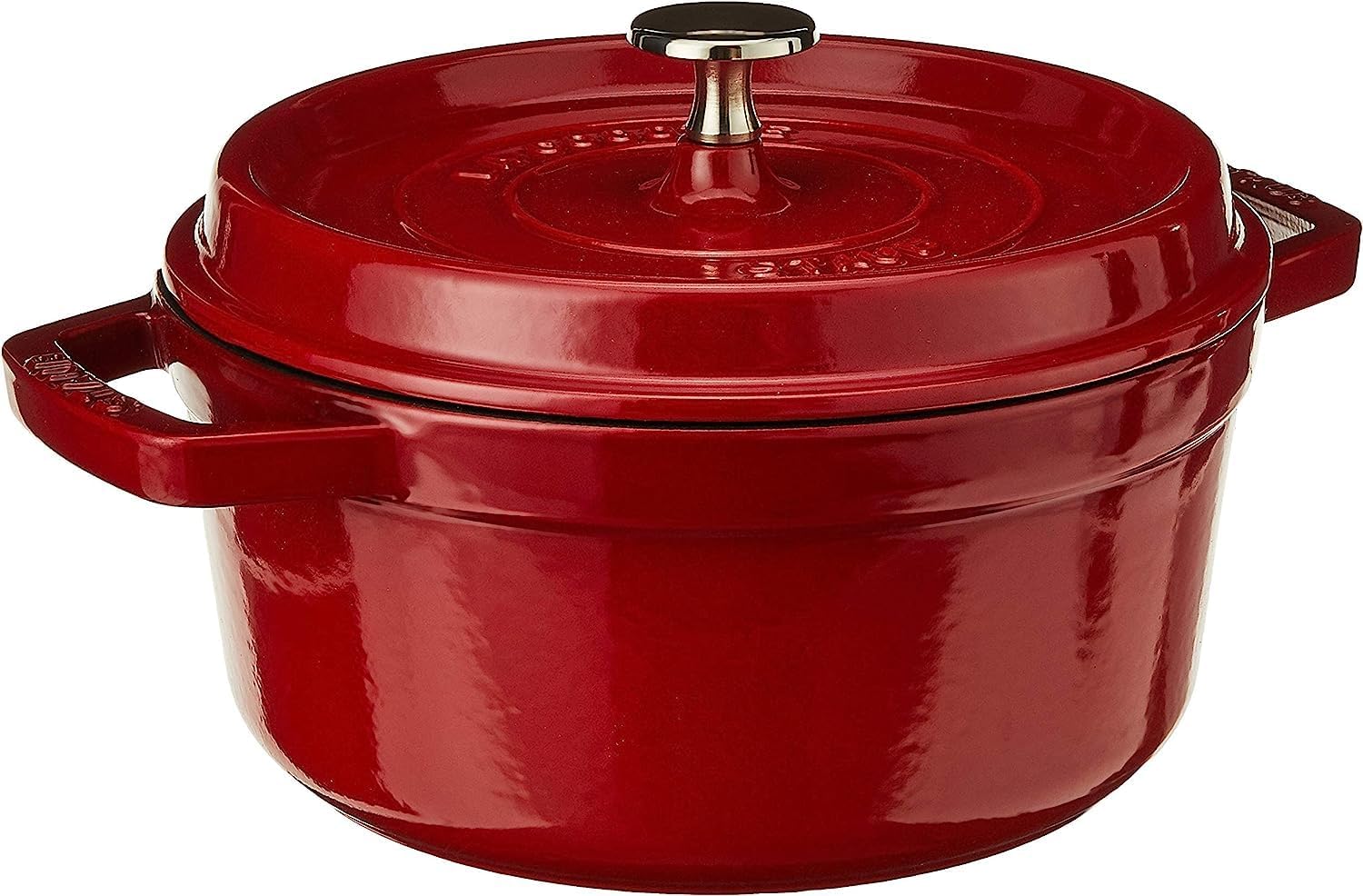 Staub Round Cocotte - 5.5Qt - Grenadine