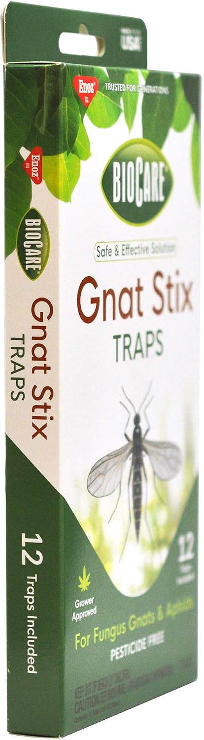Springstar, S5333 BioCare Gnat Stix, Brown, (Pack of 12)