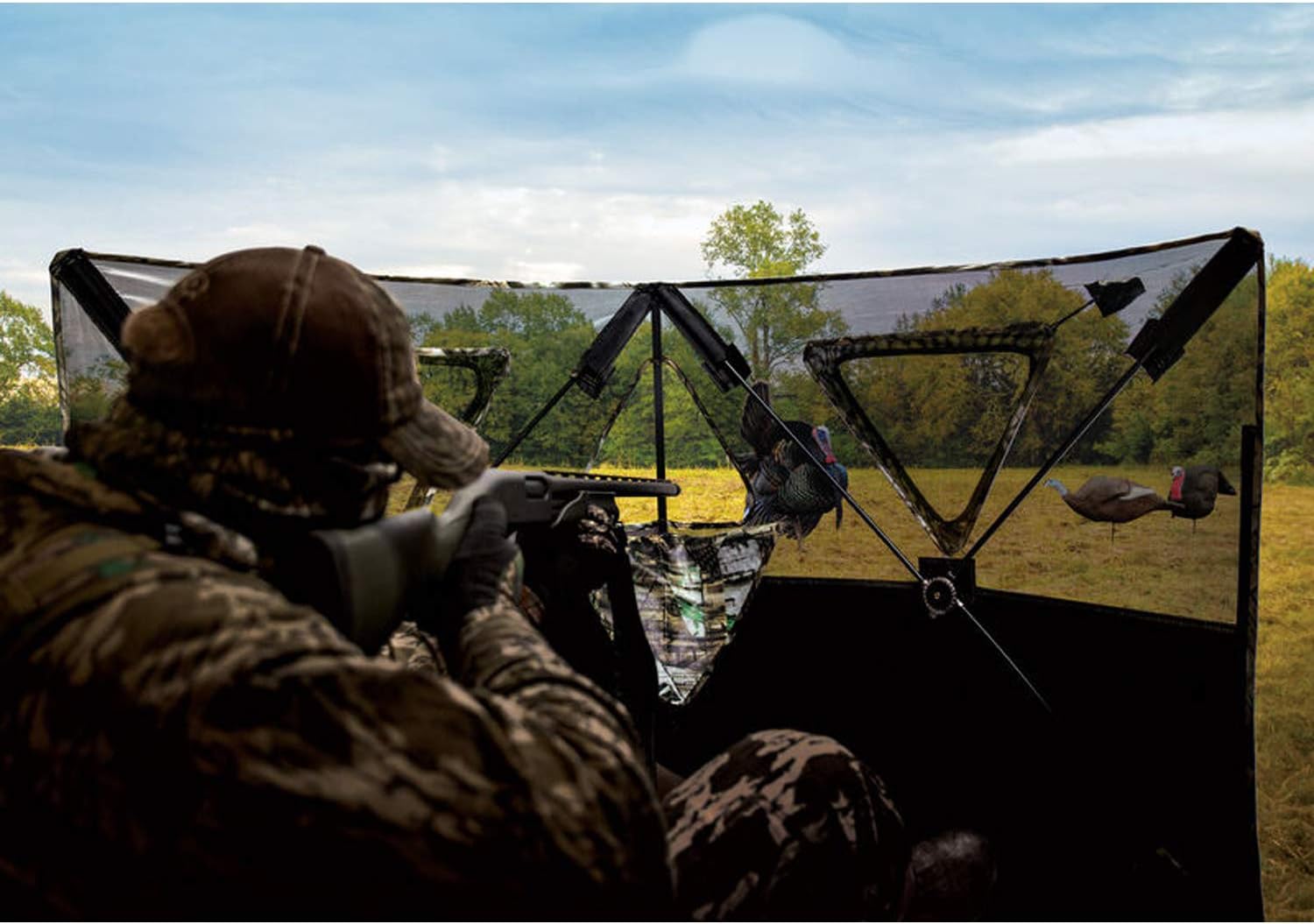 Primos Hunting Double Bull Stakeout Blind with SurroundView