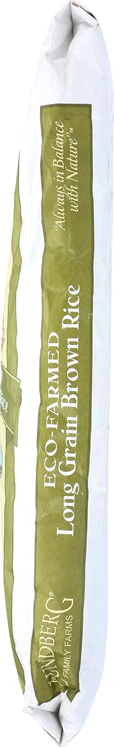 Lundberg Basmati Rice, Long Grain White Rice - Non-Sticky, Fluffy, Nutty, Aromatic Rice, Vegan Food, Healthy Meals, Gluten-Free, Grown in California, 64 Oz