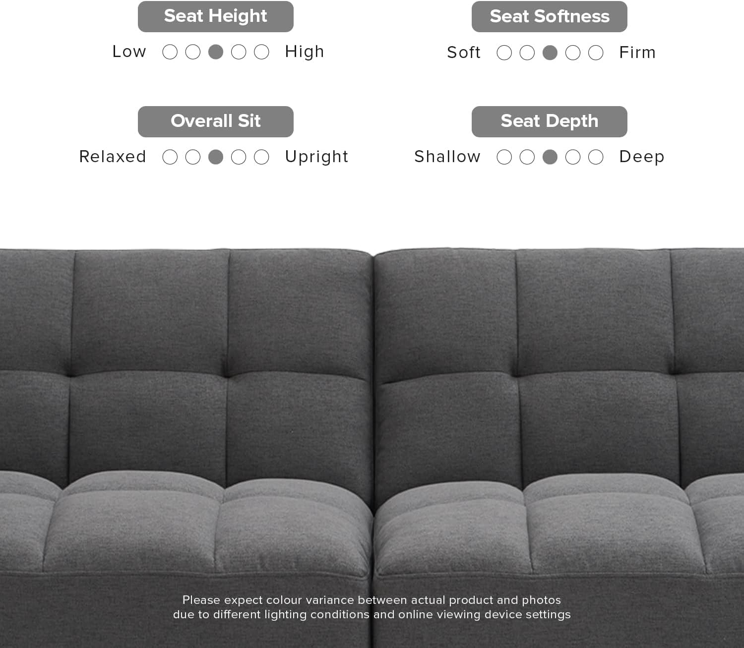 mopio 76.4" Futon Sofa Bed Chevron Styled, Sleeper Couch (Old Rosa Velvet)