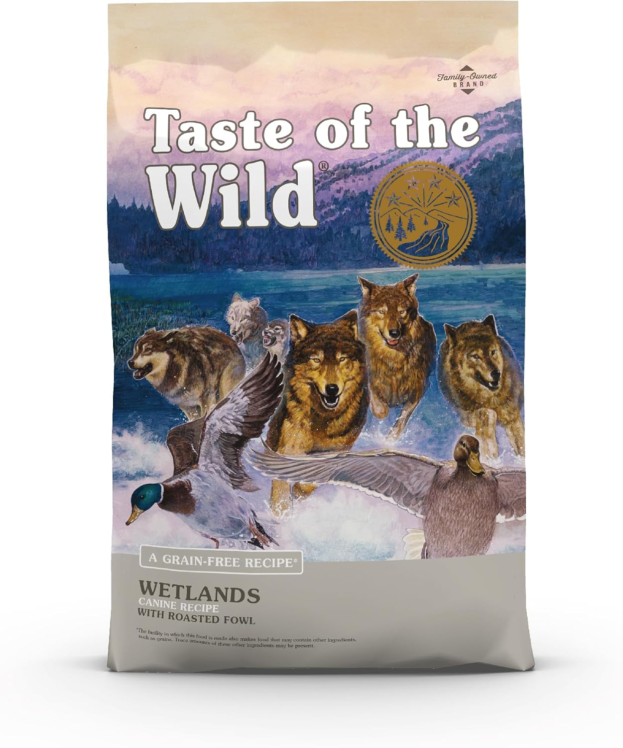 Taste of the Wild Pacific Stream Adult Dry Dog Food, Salmon, 5lb | Grain Free Recipe* | Nutrient Dense to Help Support Peak Health | Guaranteed Omega Fatty Acids to Help Support Skin & Coat