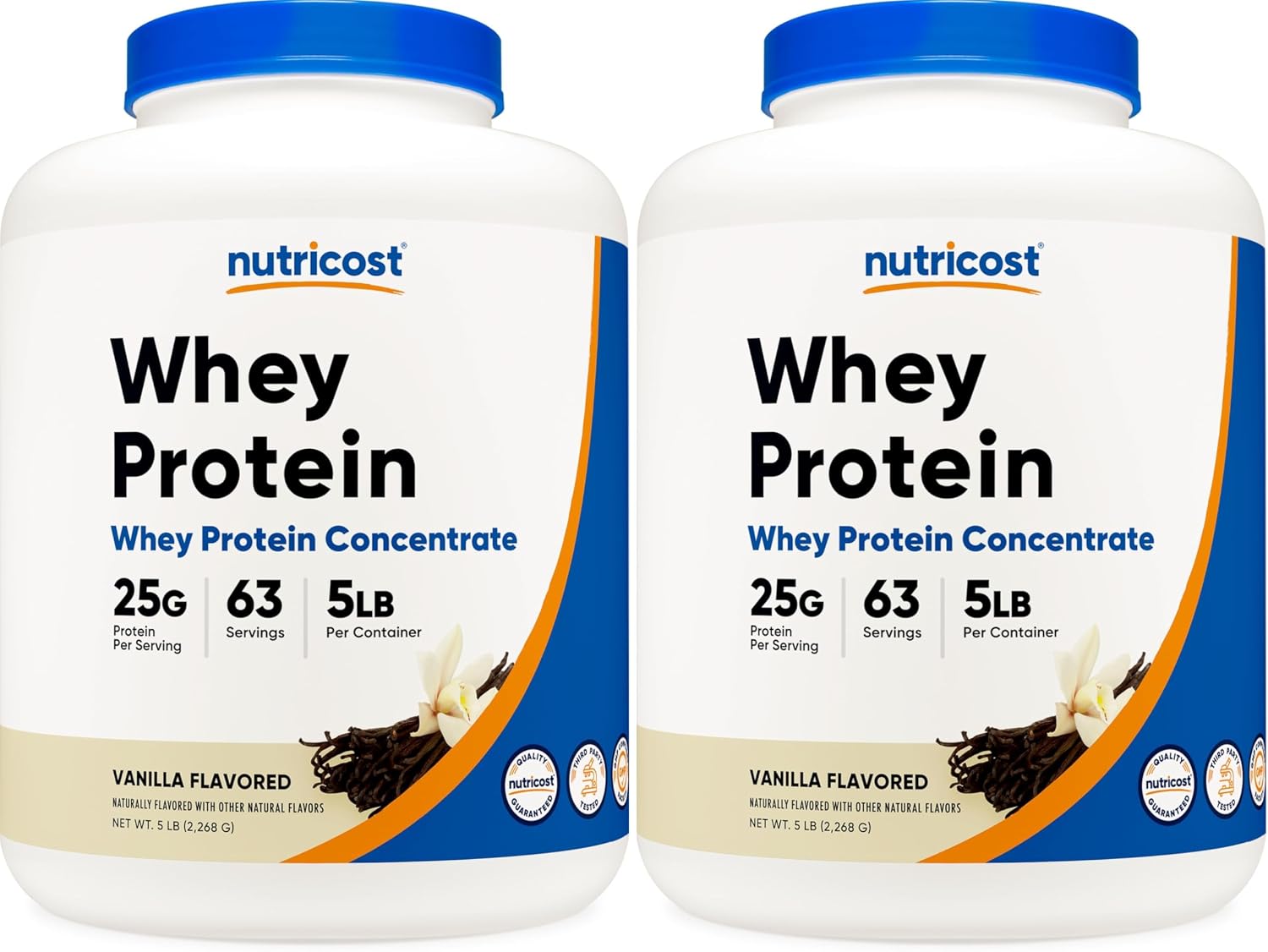 Nutricost Whey Protein Concentrate Powder (Unflavored) 2LBS, Gluten Free | GMO-Free