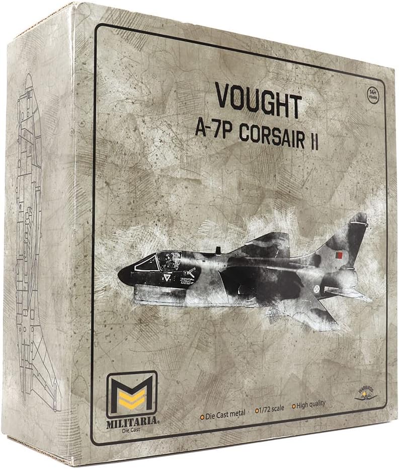 1:72 Scale Vought A-7P Corsair II | Militaria Diecast by Moto City Classics | Model 27293-65