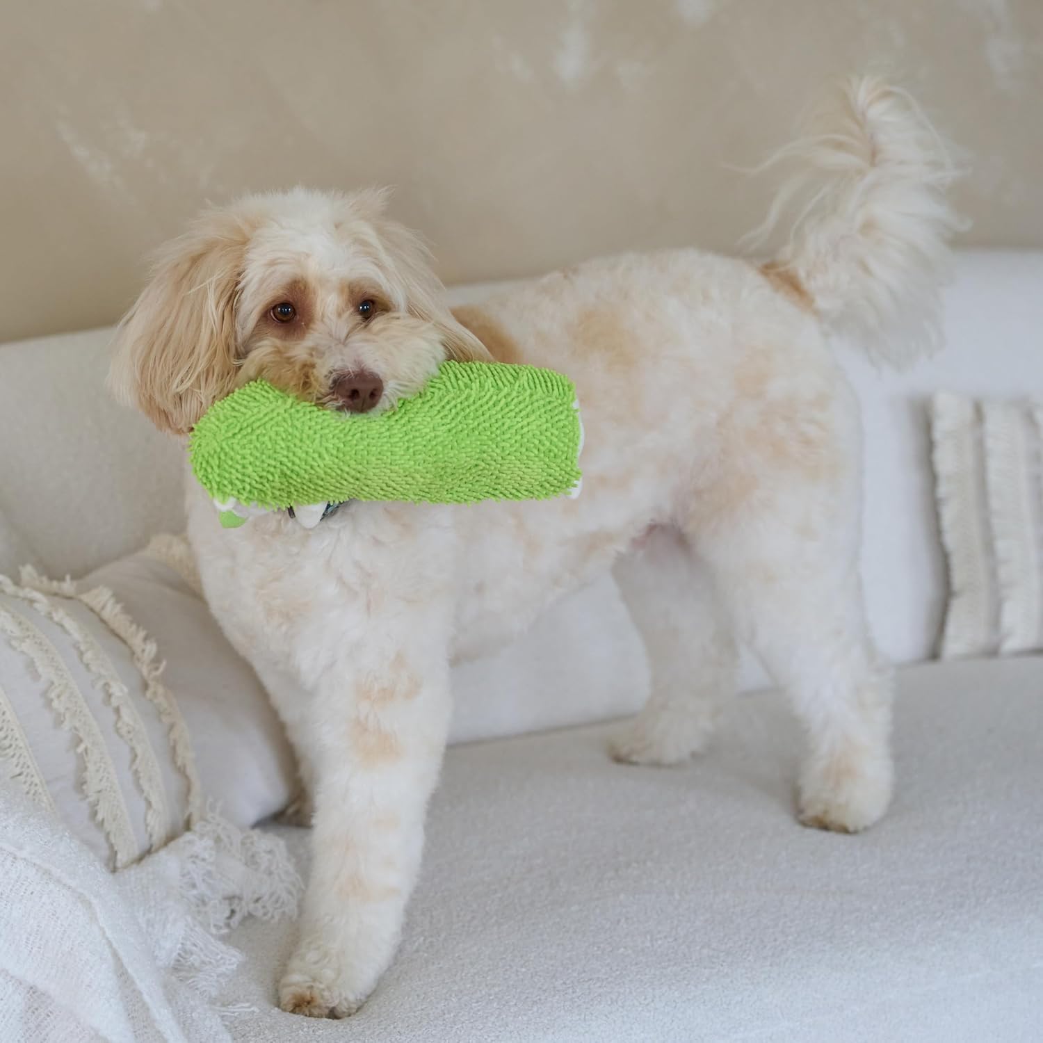 SPOT Gigglers Hedgehog Dog Toy, 12-Inch Plush Toy with Built-in Giggle Sound, Textured Body for Sensory Play, Durable Design for Moderate Chewers