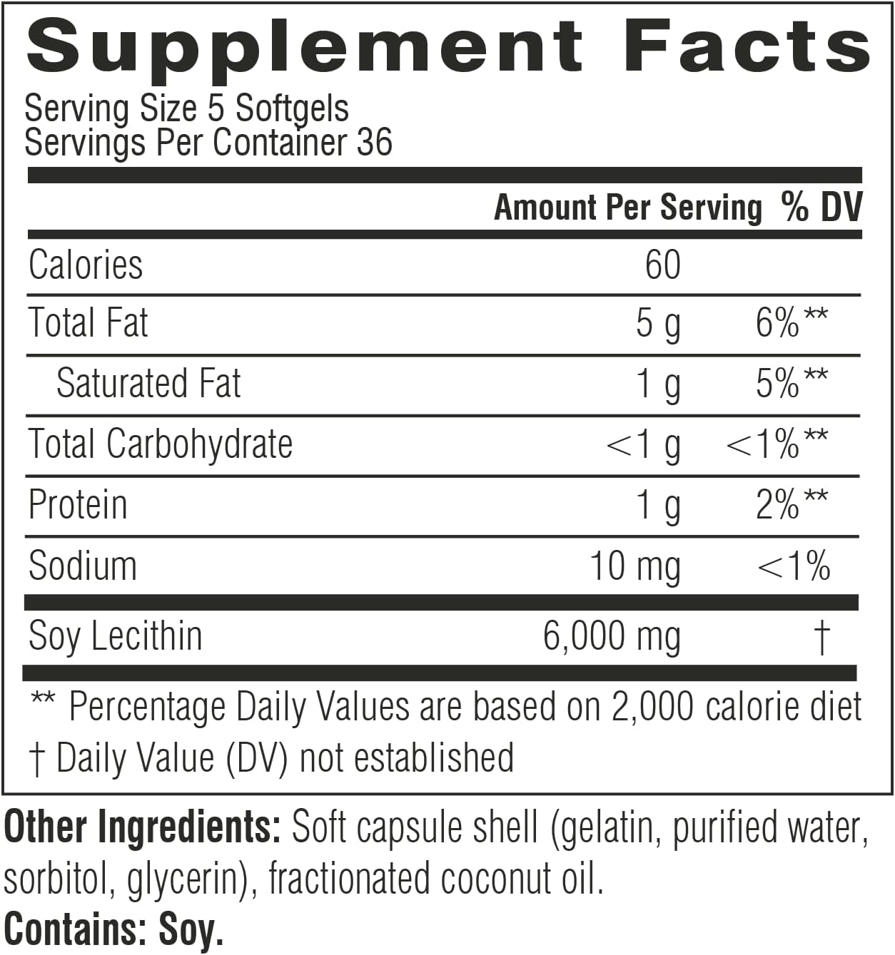 Swisse Soy Lecithin 1200mg Softgels Capsules | Maintains Liver Health and Function * | Supports Fat Metabolism * | Choline Lecithin Supplement 1200