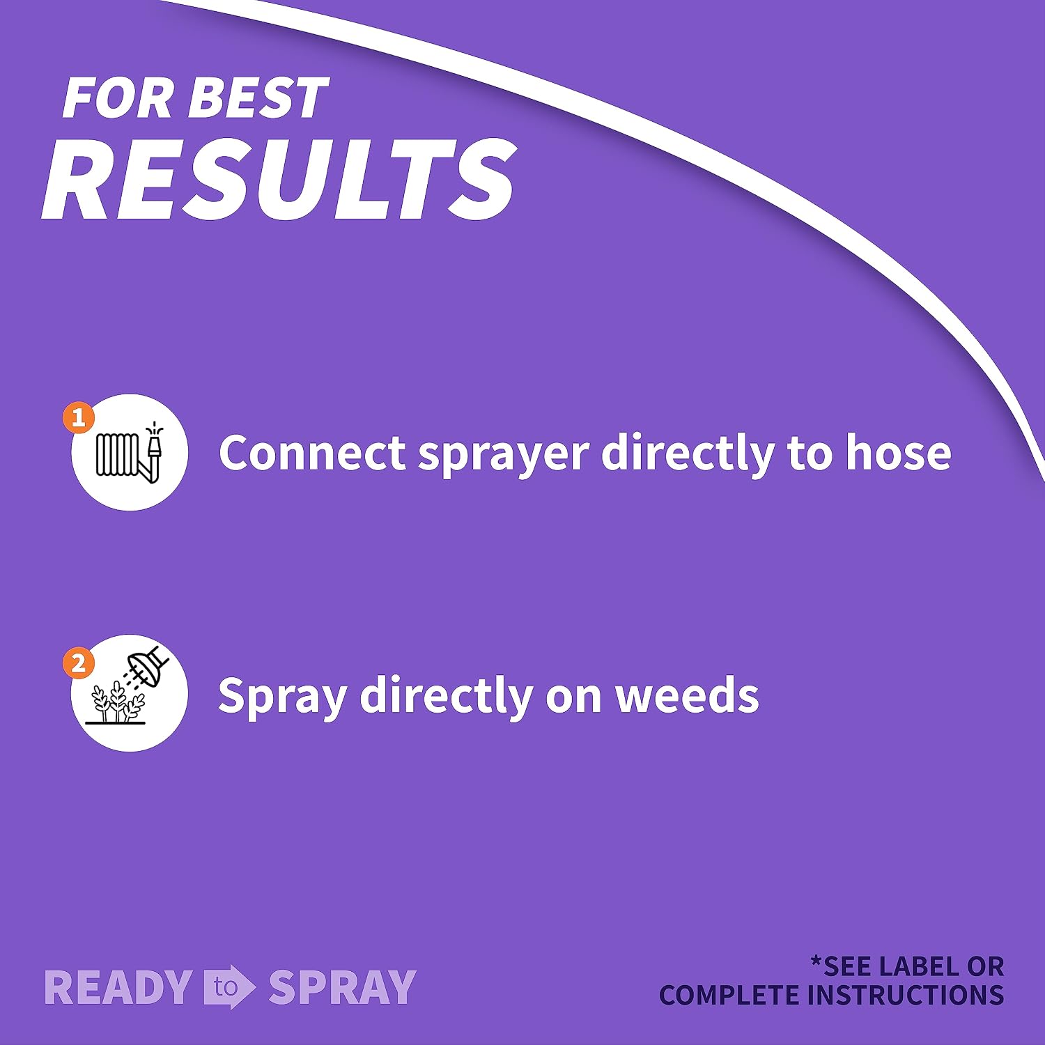 Bonide Sedge Ender, 16 oz Ready-to-Spray Weed Killer For Outdoors, Fast-Acting and Rainproof, Lawn Friendly Formula | Fast-Acting, Rainproof