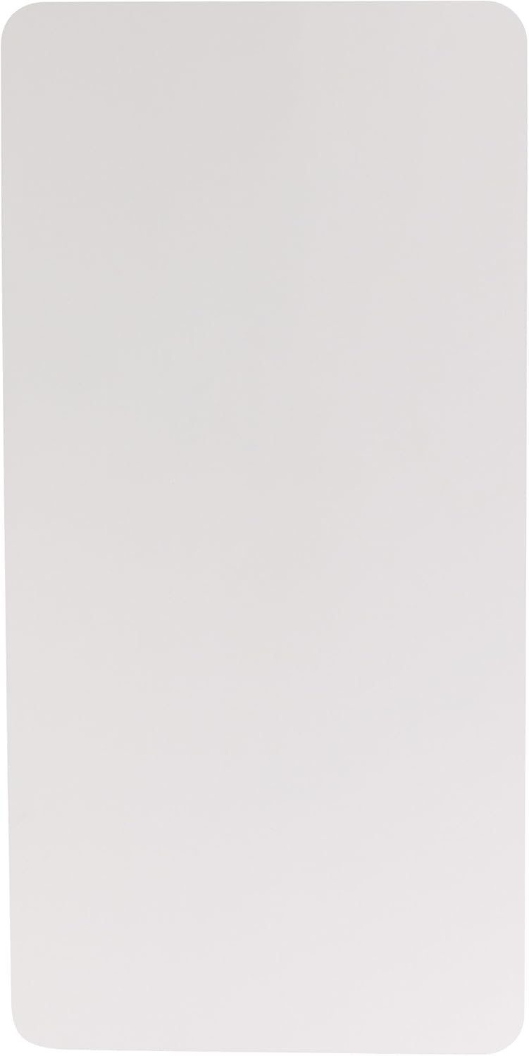 EMMA + OLIVER 5-Foot Granite White Plastic Folding Table | Lightweight, Easy Storage, Event and Banquet Table
