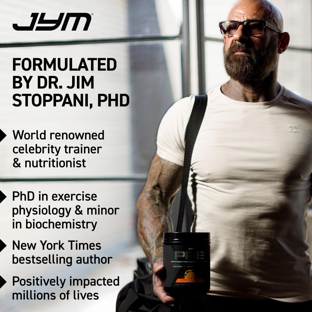 JYM Tahitian Vanilla Bean Whey & Casein Protein Powder, 1.7 lb, 22 Servings | Micellar Casein & Milk Protein Isolate, Lean Muscle Building, Pre & Post Workout Nutrition, Men & Women