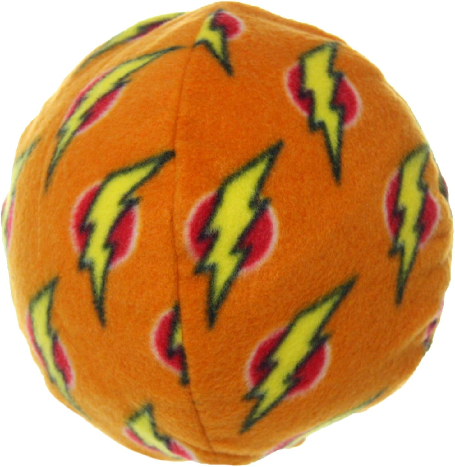 MIGHTY Tuffy 2 Pack Medium Ball Dog Toy: Ultra Durable Plush Toy with Multiple Layers & Reinforced Seams, Washable and Floats, Vinyl Ball & Fleece