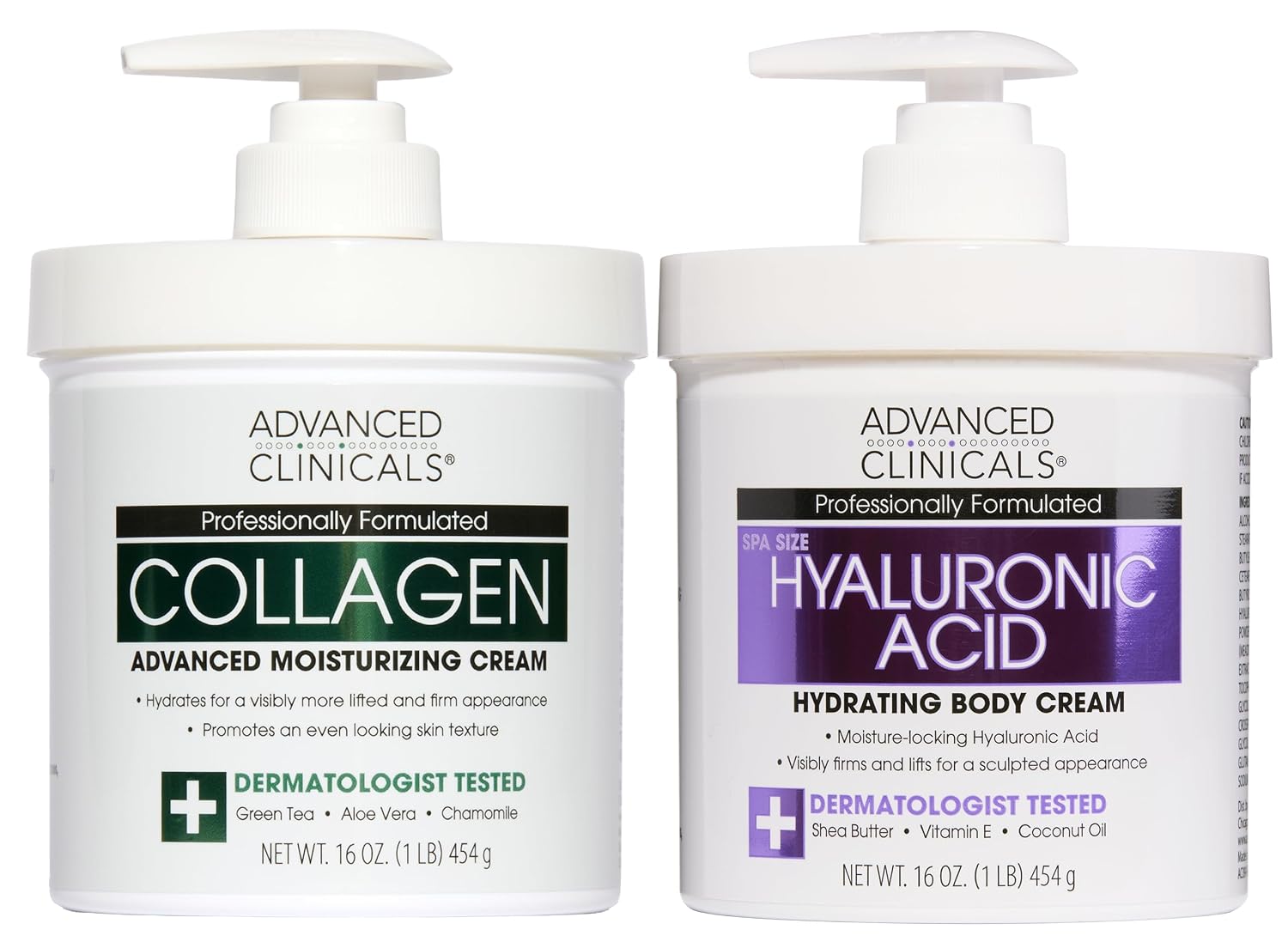Advanced Clinicals Coconut Oil Body Cream For Women & Men | Hydrating Coconut Lotion For Extremely Dry Skin | Visible Anti Aging Body Butter Skin Care Balm Moisturizer For Hand, Heel, Feet, 16 Ounce