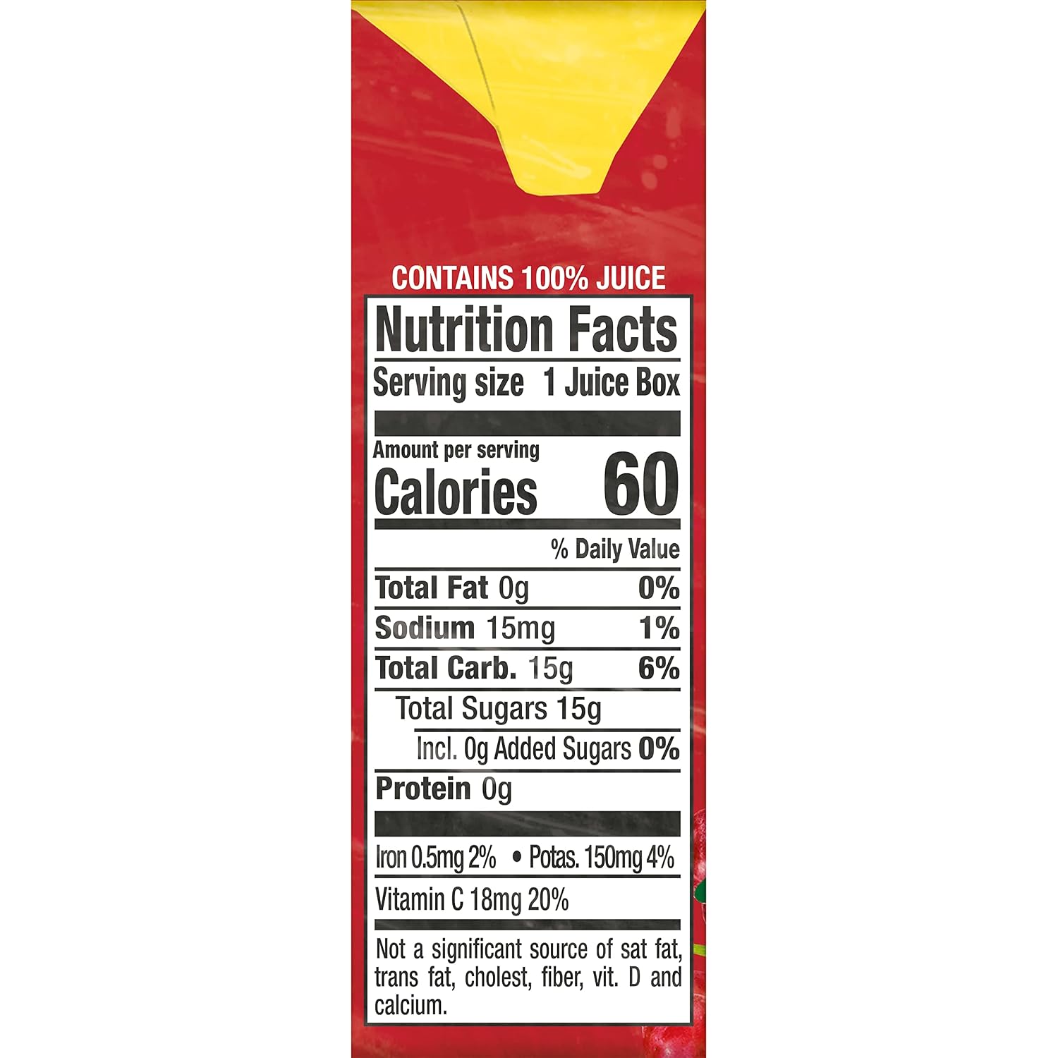 Mott's 100% Original Apple Juice, 6.75 Fl Oz Boxes, 32 Count (4 Packs Of 8), 2 Servings Of Fruit, 100% Fruit Juice, Gluten-free, Caffeine-free, Kosher, Contains No Artificial Colors Or Sweeteners