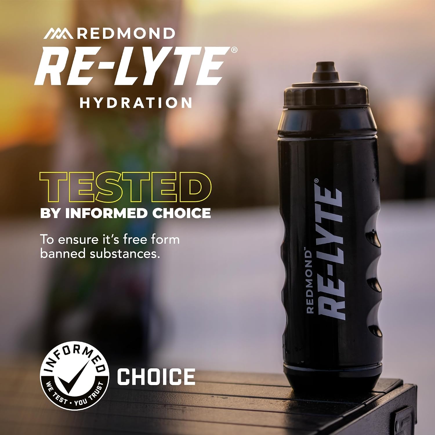 REDMOND Re-Lyte Sugar Free Electrolyte Powder Drink Mix (Mixed Berry)