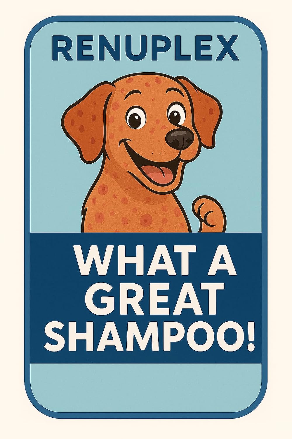RenuPlex Extra Strength Mange Dog Shampoo - Supports Skin Problems and Mange Control. Unconditional Guarantee. Made in USA