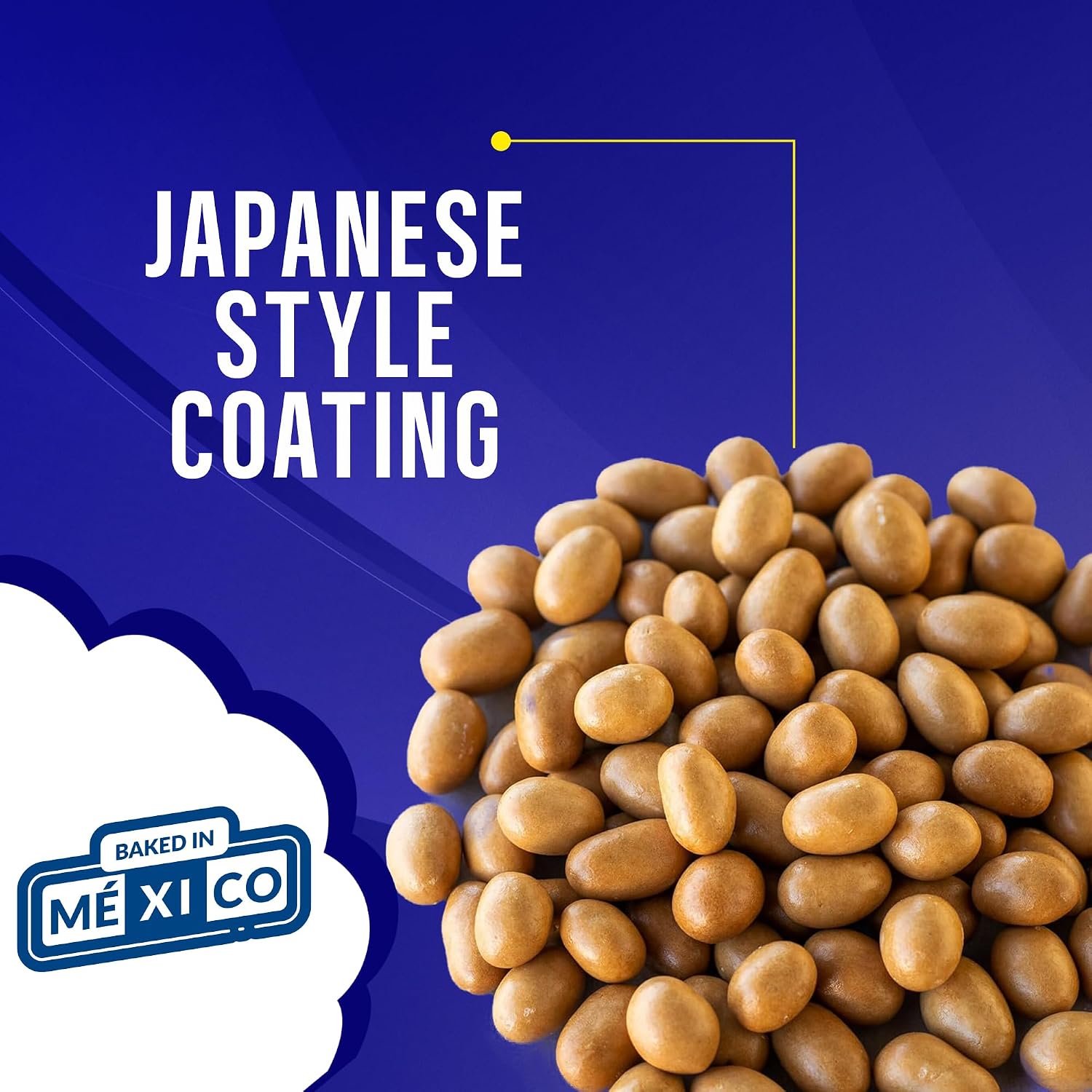 Manzela Crunchy Japanese-Style Flavor Peanuts | Large 900g Resealable Bag, Mexican Favorite with a Japanese Twist, No Artificial Flavors
