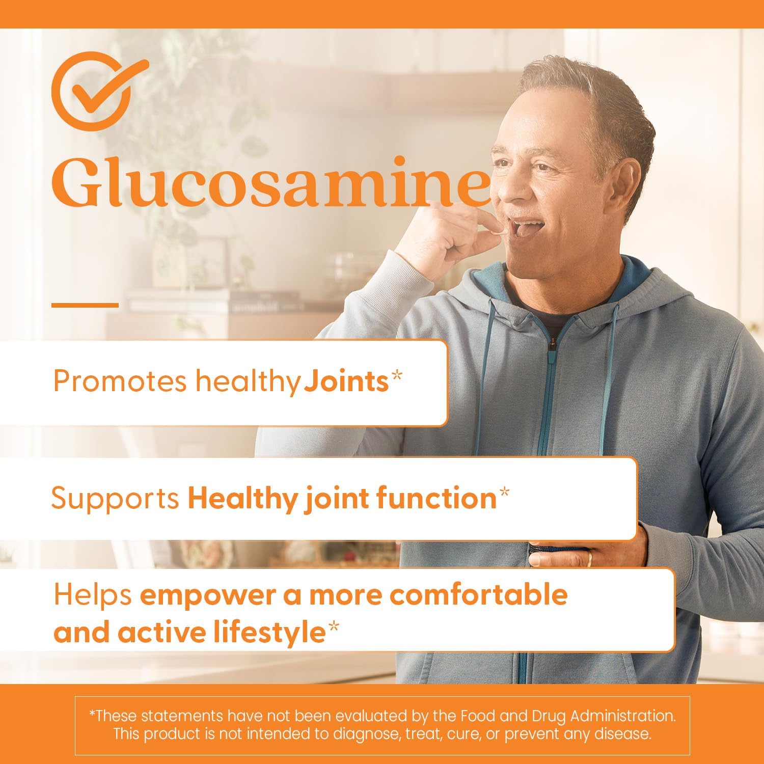 Doctor's Best Glucosamine Supplement for Men & Women - Glucosamine 1500mg Per 2 Capsules, Joint Health Support for Adults, Gluten Free, Non GMO