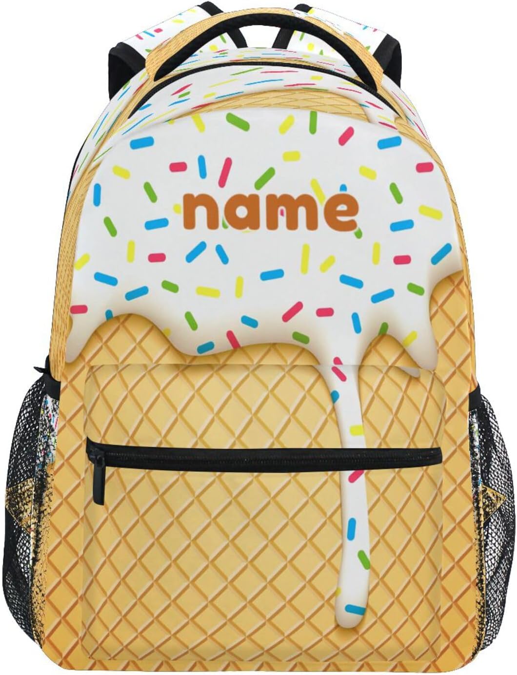 Blueangle Ice Cream Backpack for Girls, Cute School Laptop Backpack