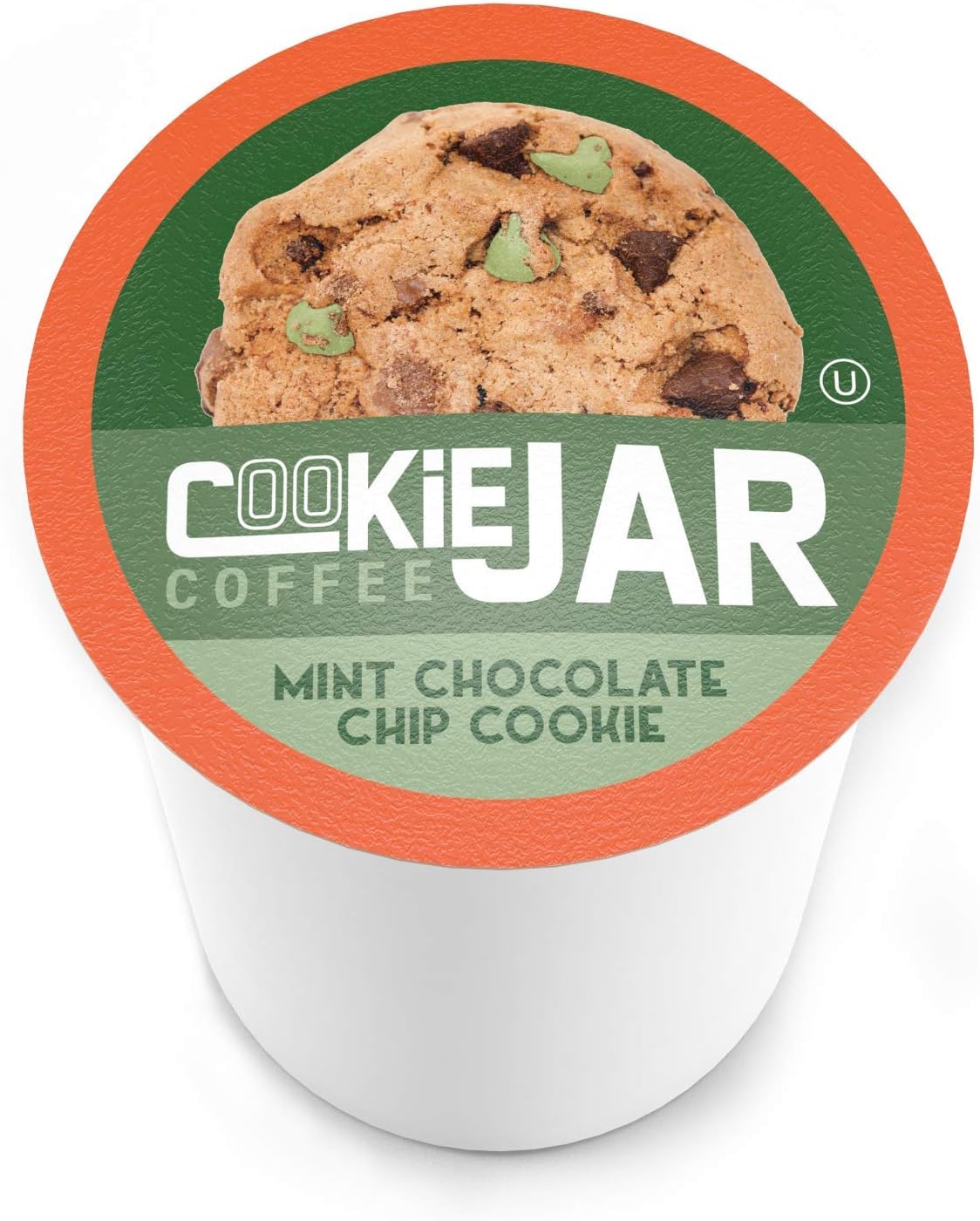 Cookie Jar Mint Chocolate Chip Flavored Coffee Pods for Keurig K Cup Brewers
