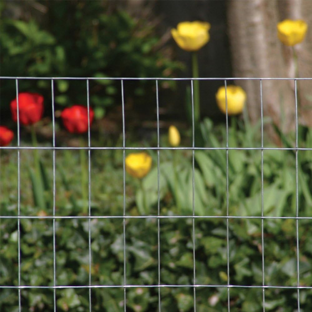 YARDGARD Galvanized Welded Wire Fence, 2 x 1-In. Mesh, 24-In. x 100-Ft.