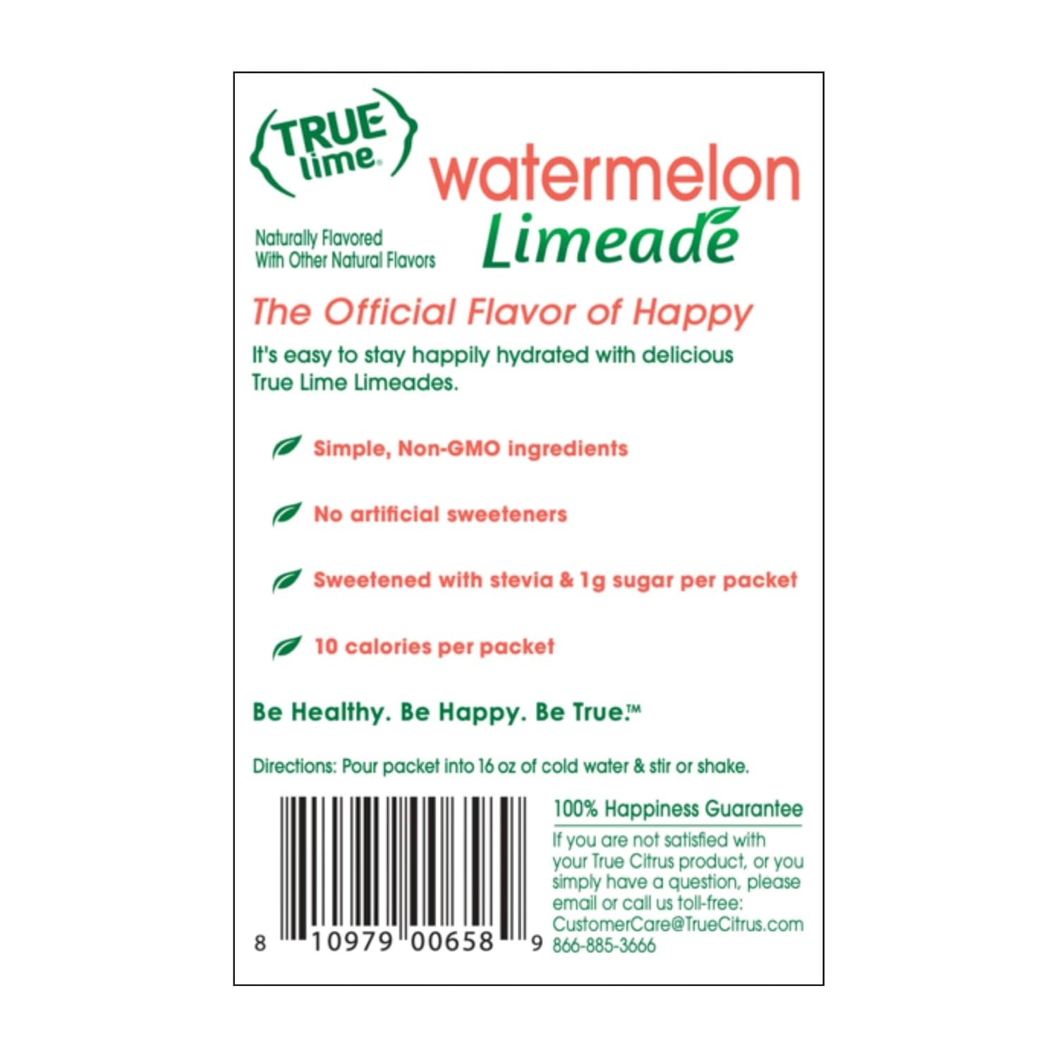 True Lime Watermelon Limeade, 10 ct - 3 pack