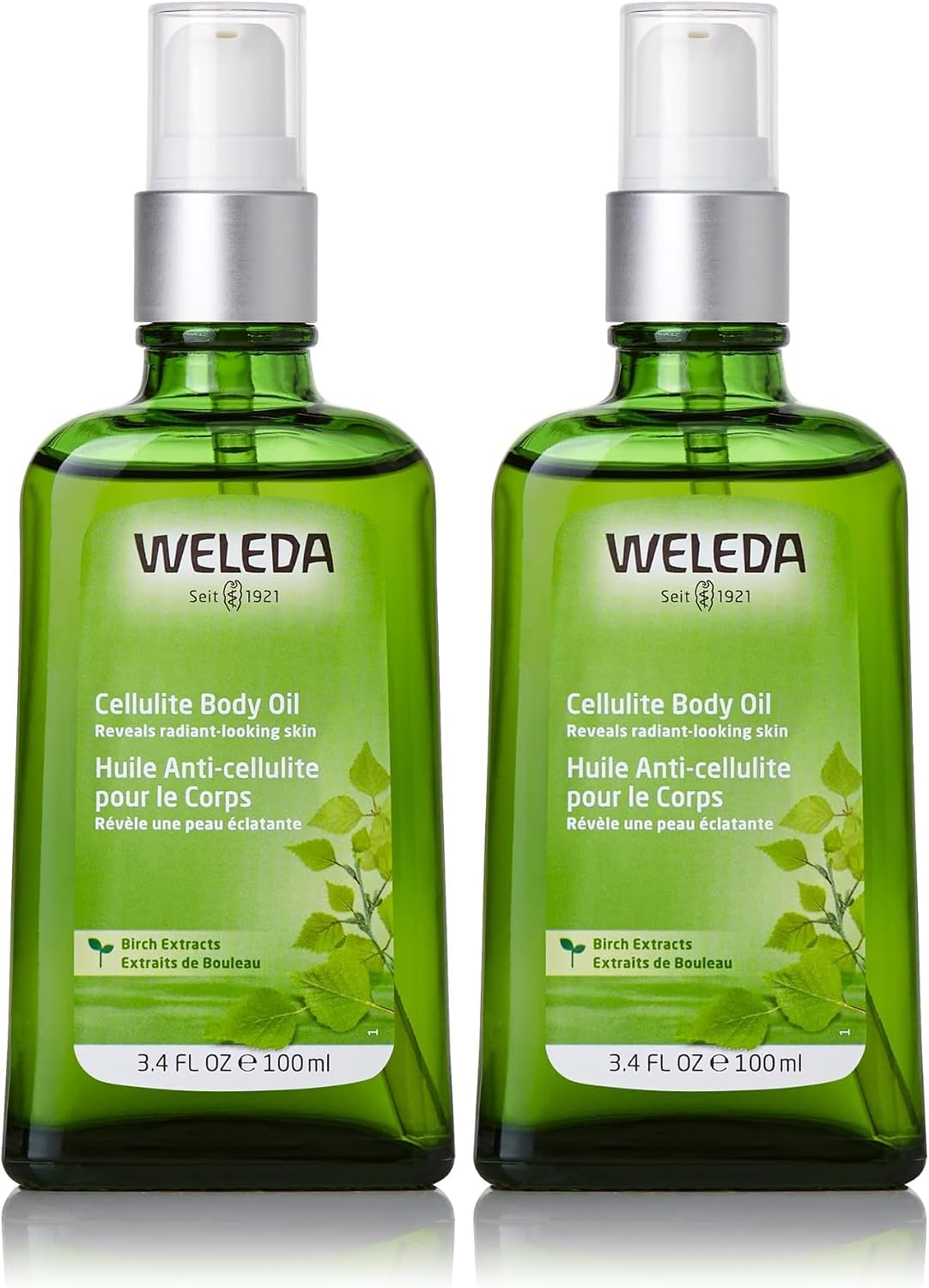 Weleda Birch Cellulite Body Oil 3.4 Fluid Ounce, Plant-Rich Oil with Birch, Rosemary and Jojoba