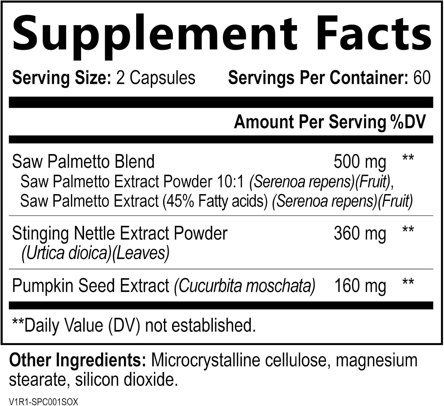 Built by Nature Prostate Supplement for Men, 120 Capsules Saw Palmetto, Advanced 3X Formula, Stinging Nettle and Pumpkin Seed Extract