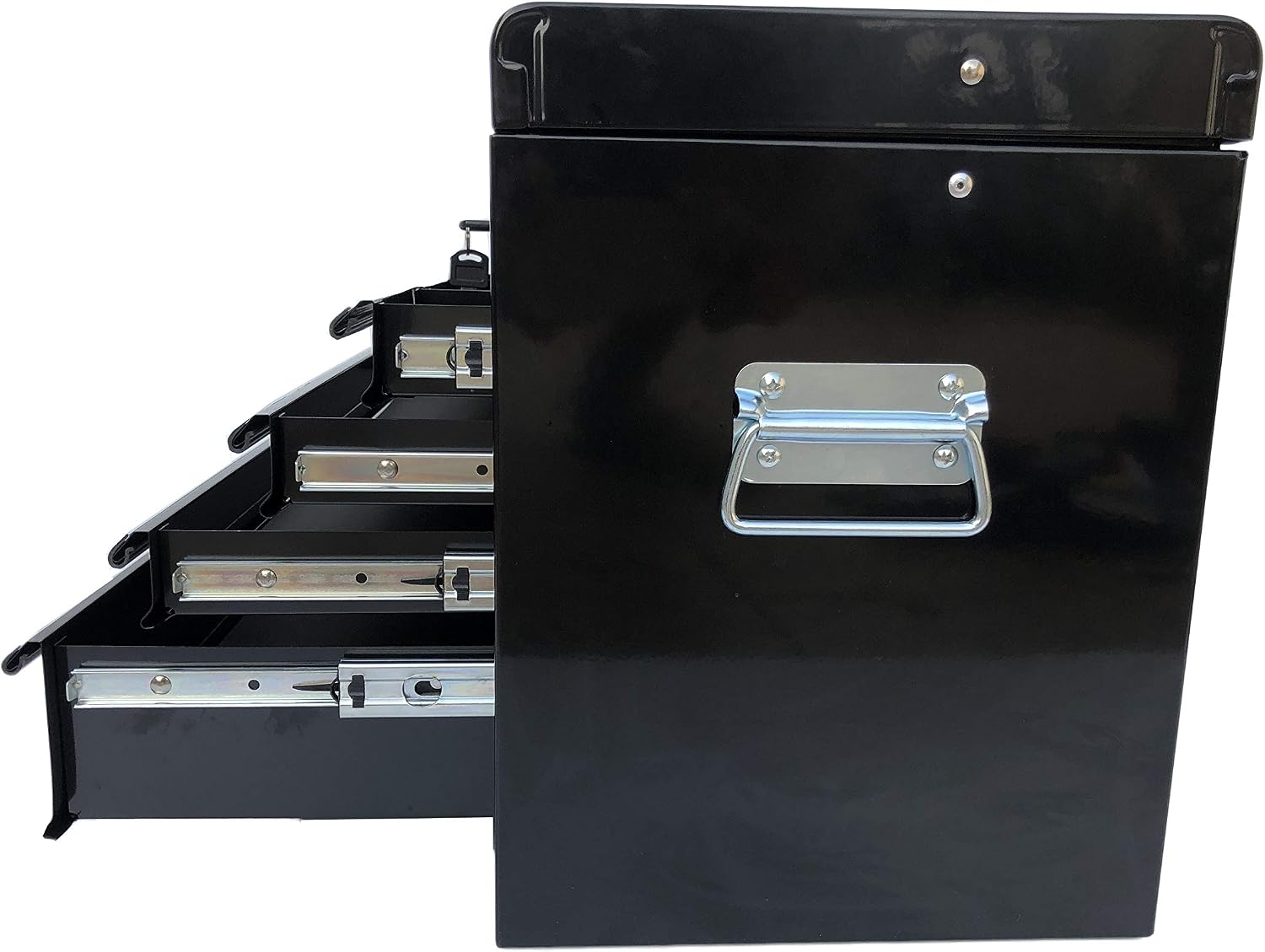 Workington Portable Metal Tool Chest with 6 Drawers, 24" 6-Drawer Tool Chest Cabinet with Ball Bearing Drawer Slides