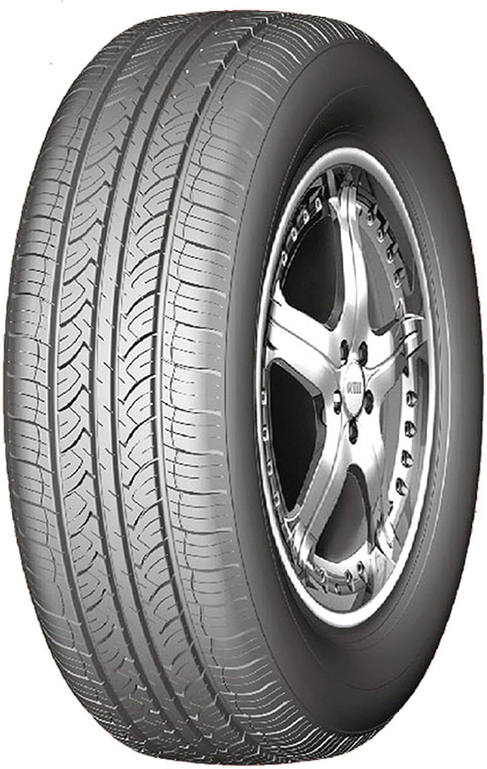 Forceum Ecosa All-Season Passenger Car Touring Radial Tire-175/70R14 175/70/14 175/70-14 84T Load Range SL 4-Ply BSW Black Side Wall UTQG 400AA